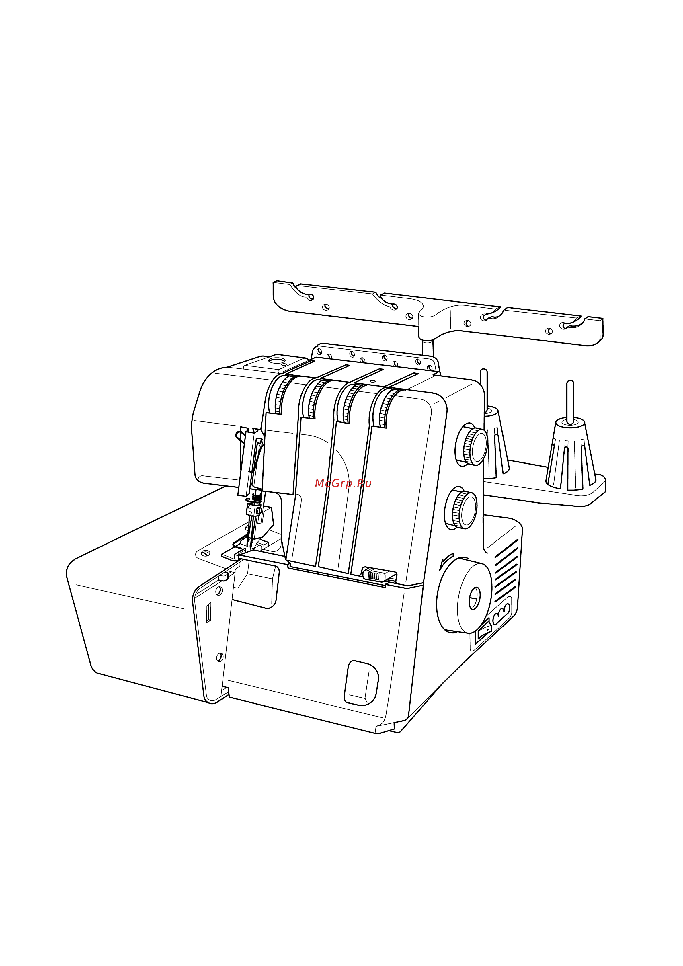 Janome My Lock 714 Руководство по эксплуатации онлайн