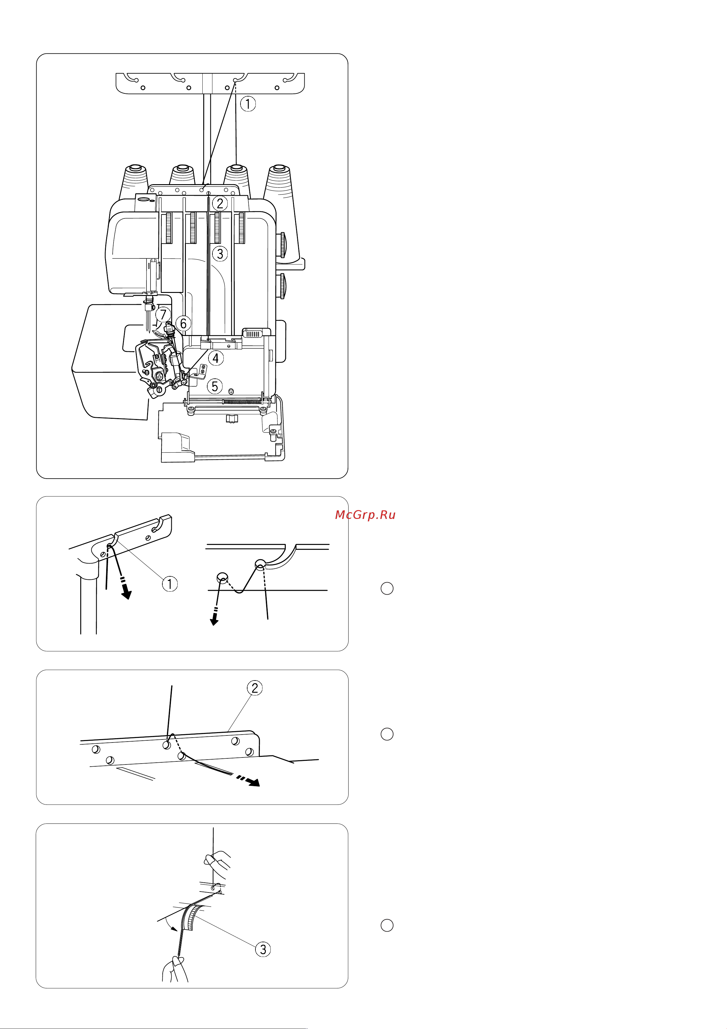 Janome My Lock 714 Руководство по эксплуатации онлайн [23/48] 773415