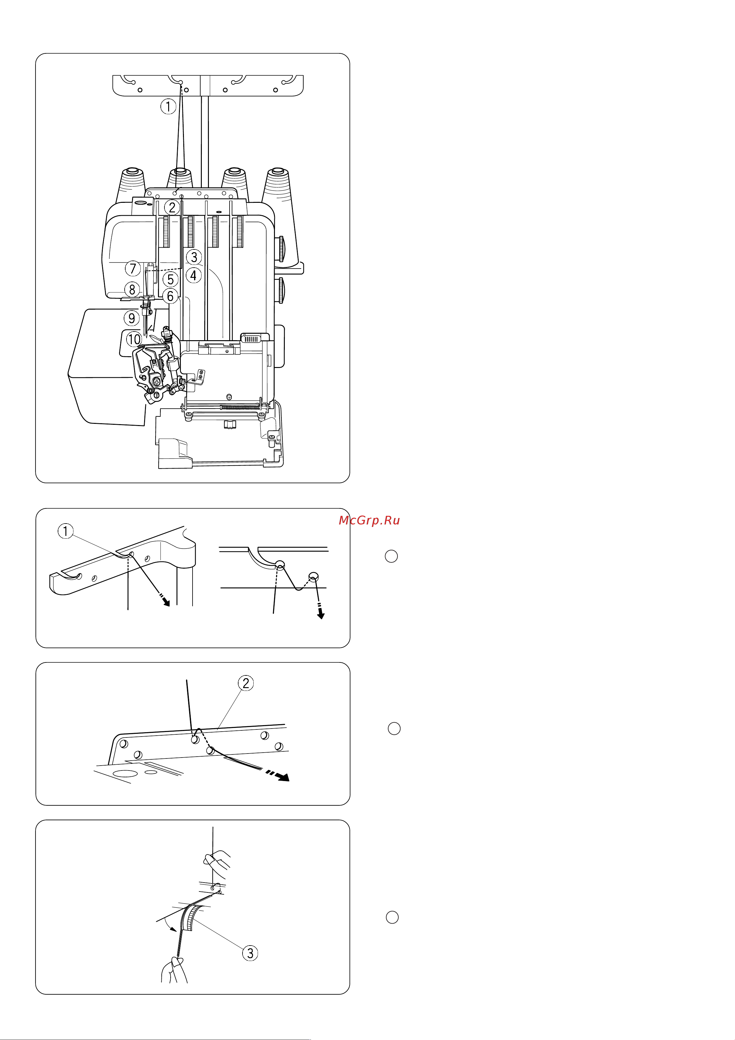 Janome My Lock 714 Руководство по эксплуатации онлайн [25/48] 773415