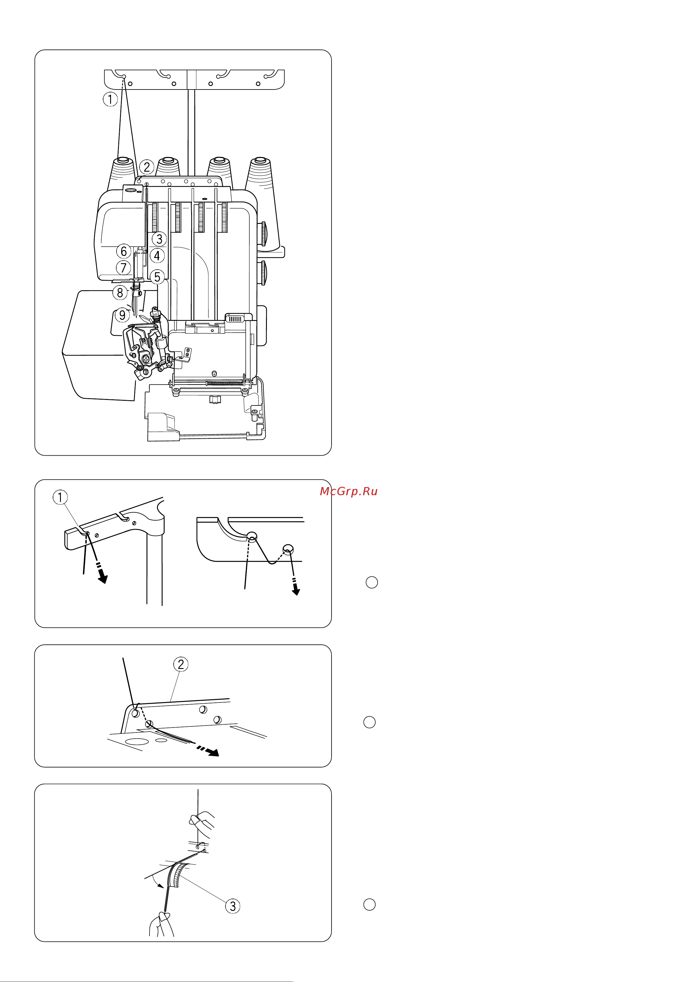 Janome My Lock 714 Руководство по эксплуатации онлайн [27/48] 773415