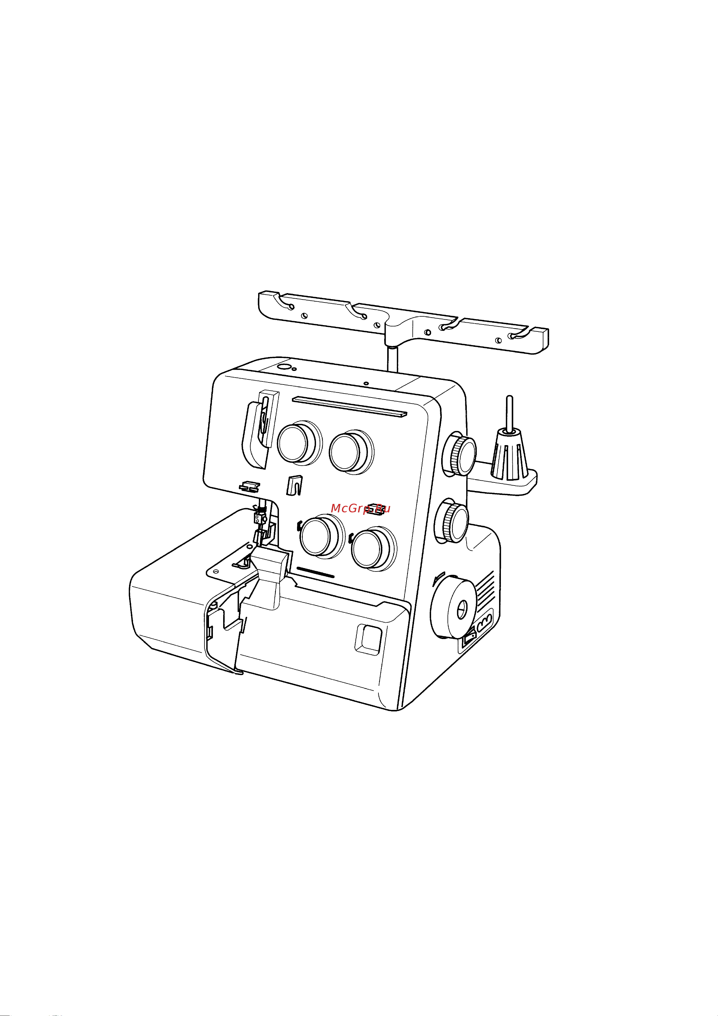 Janome My Lock 210D Руководство по эксплуатации онлайн