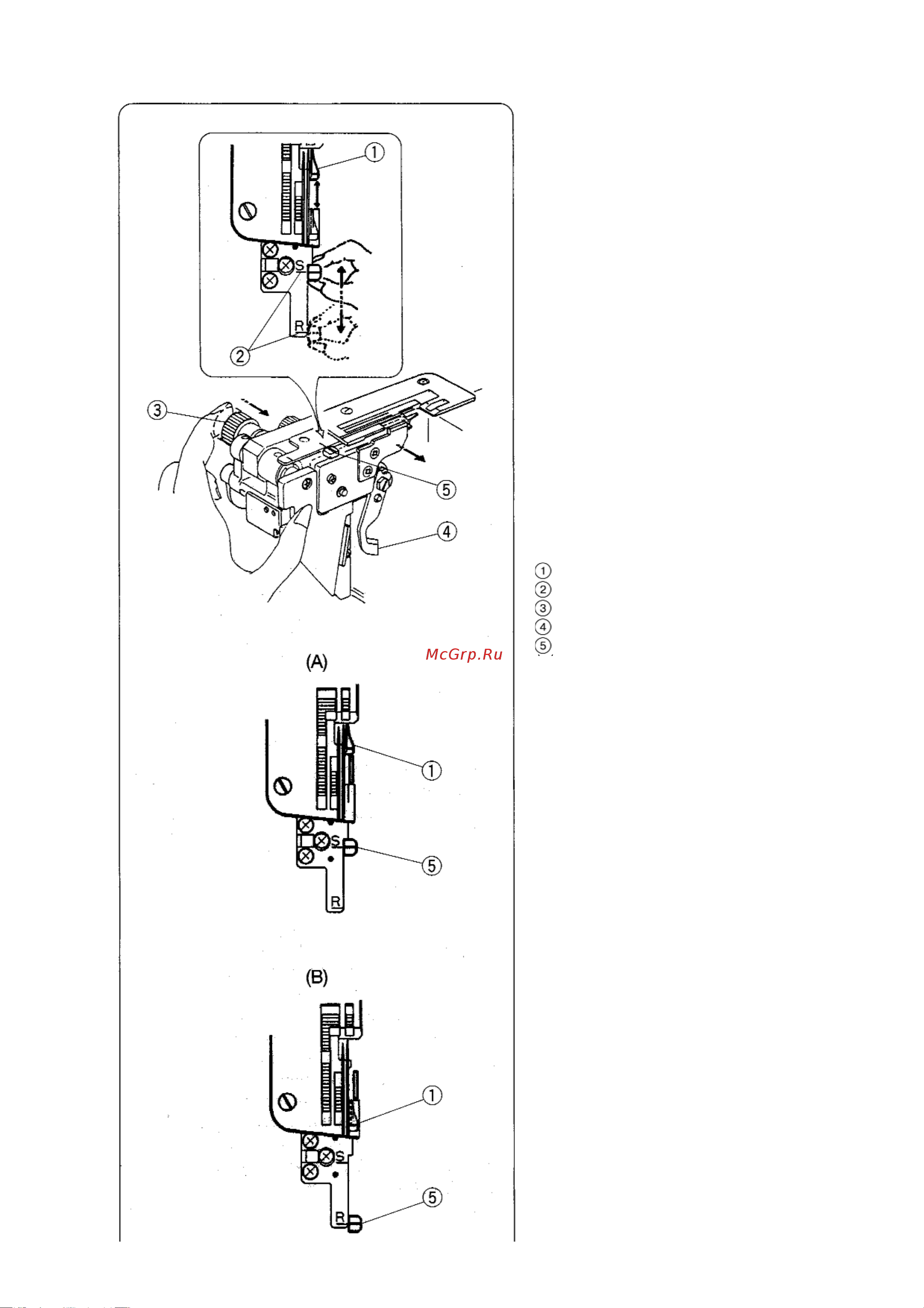 Janome My Lock 210D [14/42] Установочный винт игольной пластины