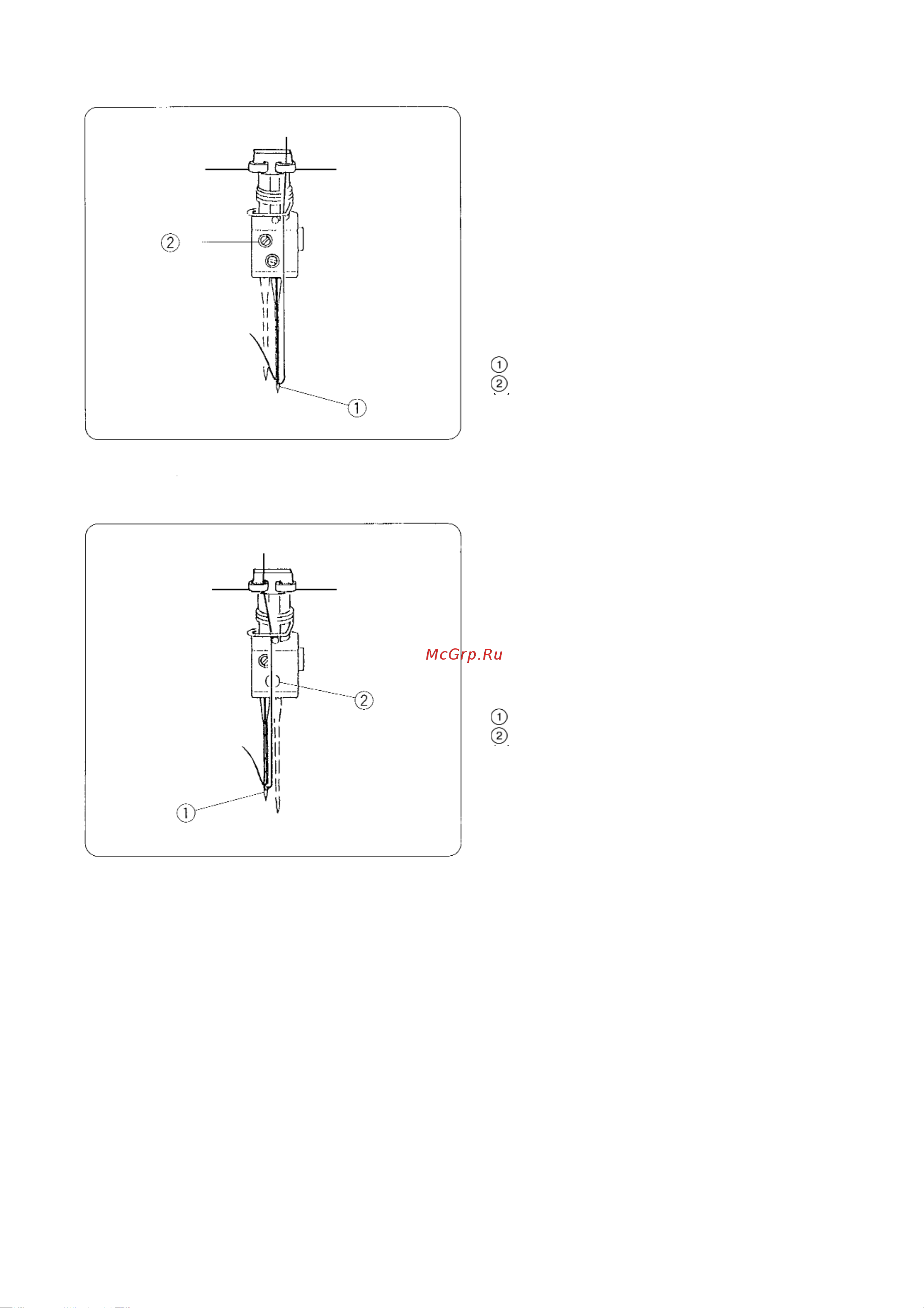 Janome My Lock 210D [29/42] Заправка нитей в машину 3 нити