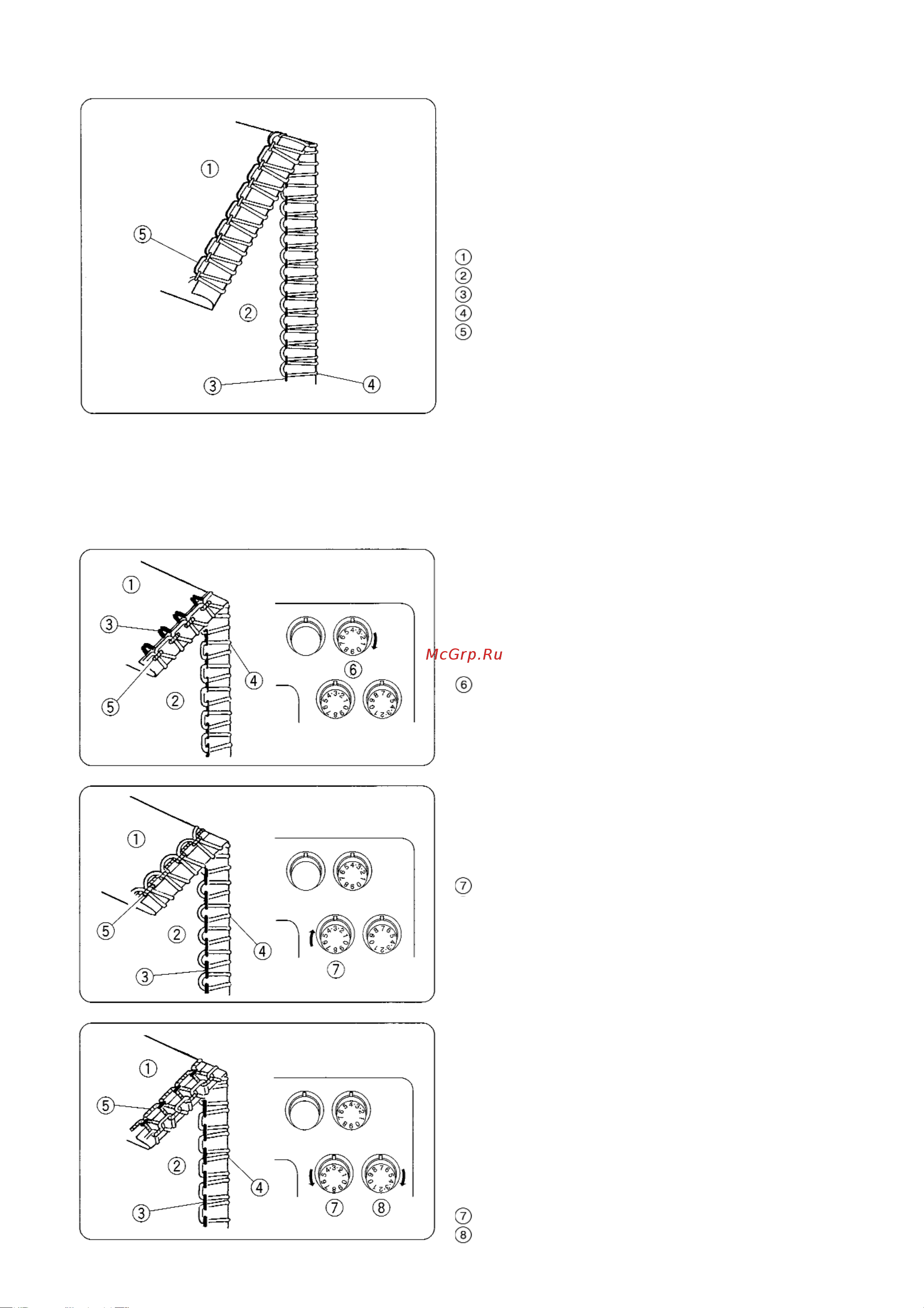 Janome My Lock 210D [33/42] Натяжение нити