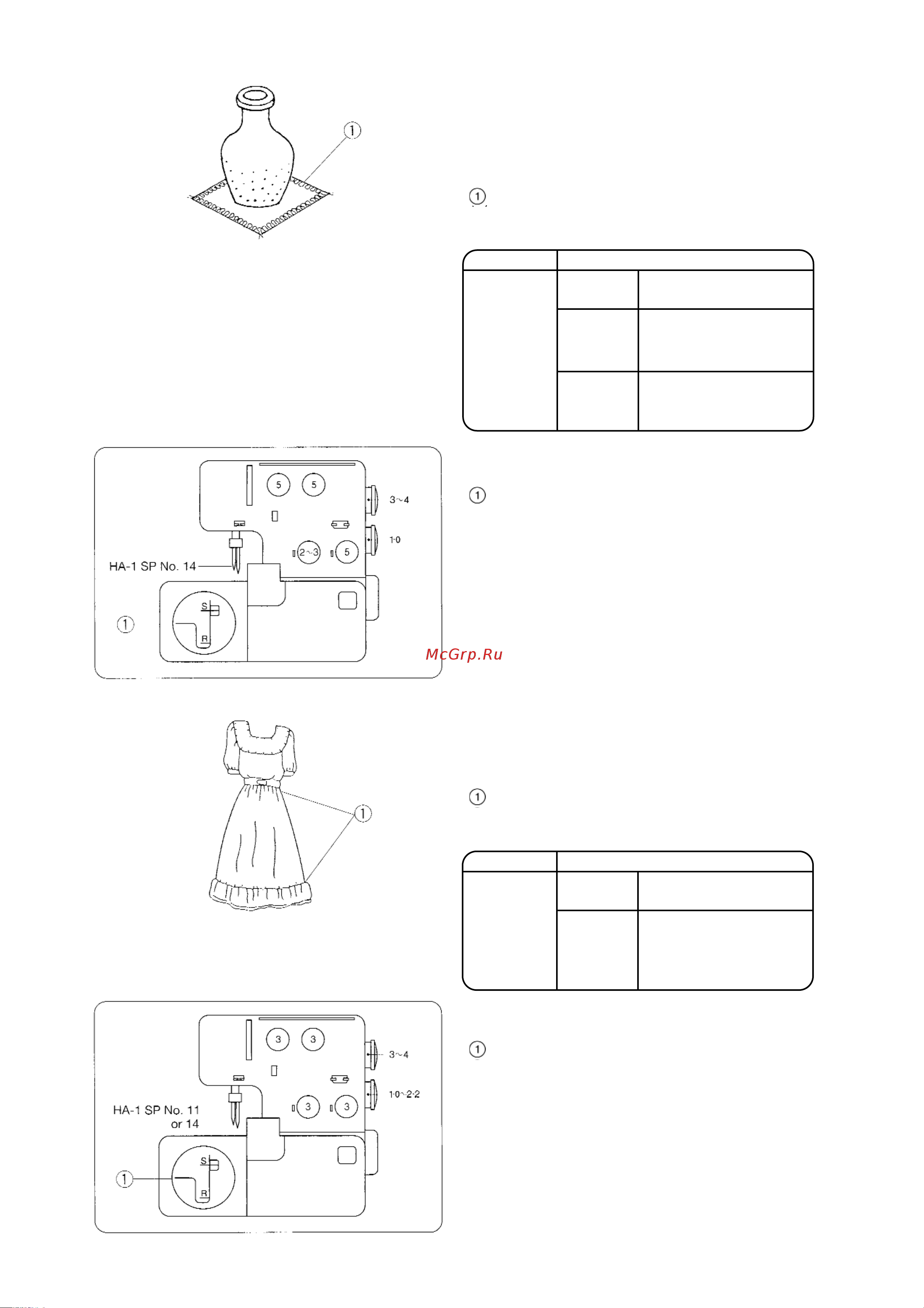 Janome My Lock 210D [35/42] Декоративная обработка