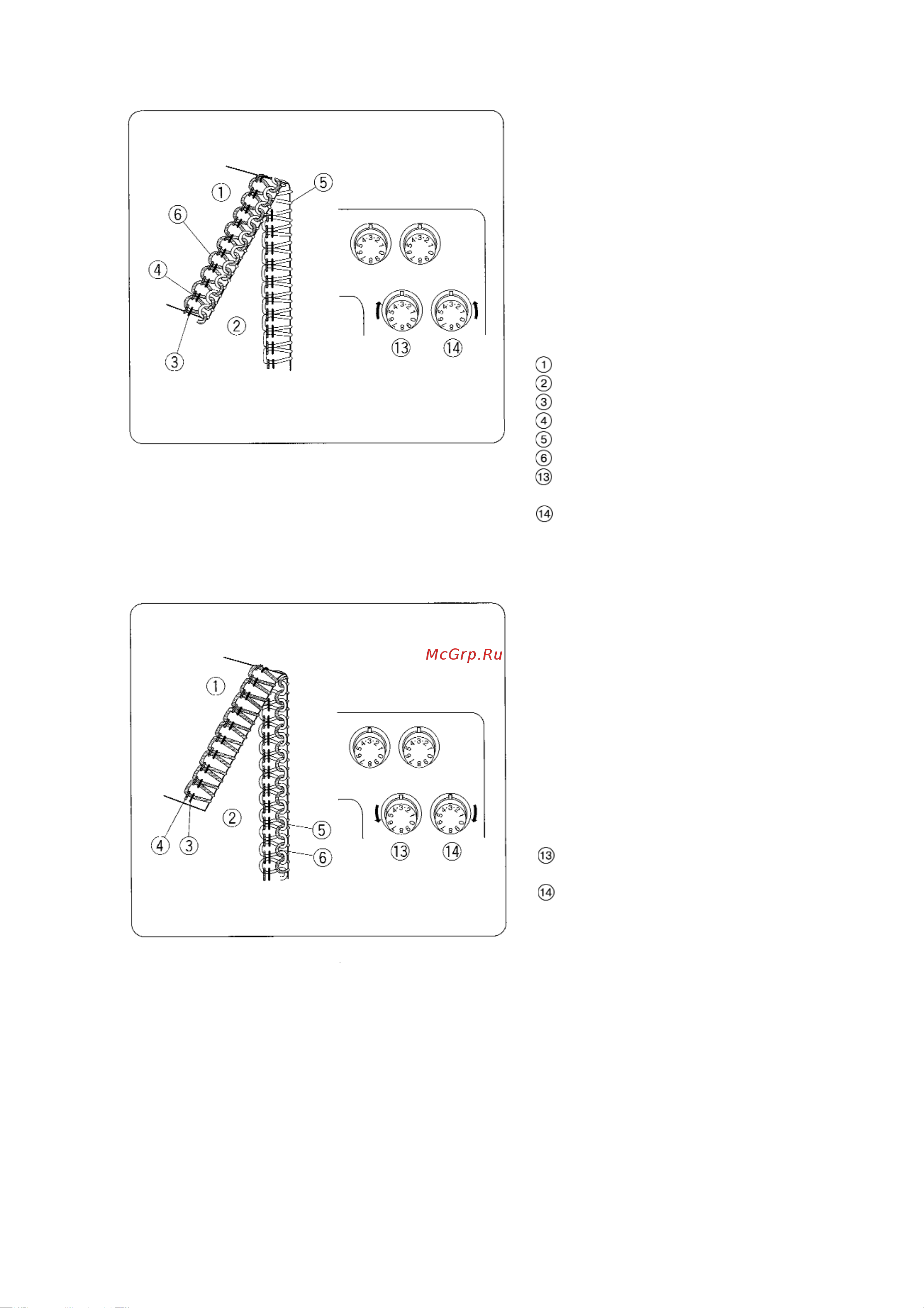 Janome My Lock 205D [28/42] Несбалансированное натяжение нити петлителя 1