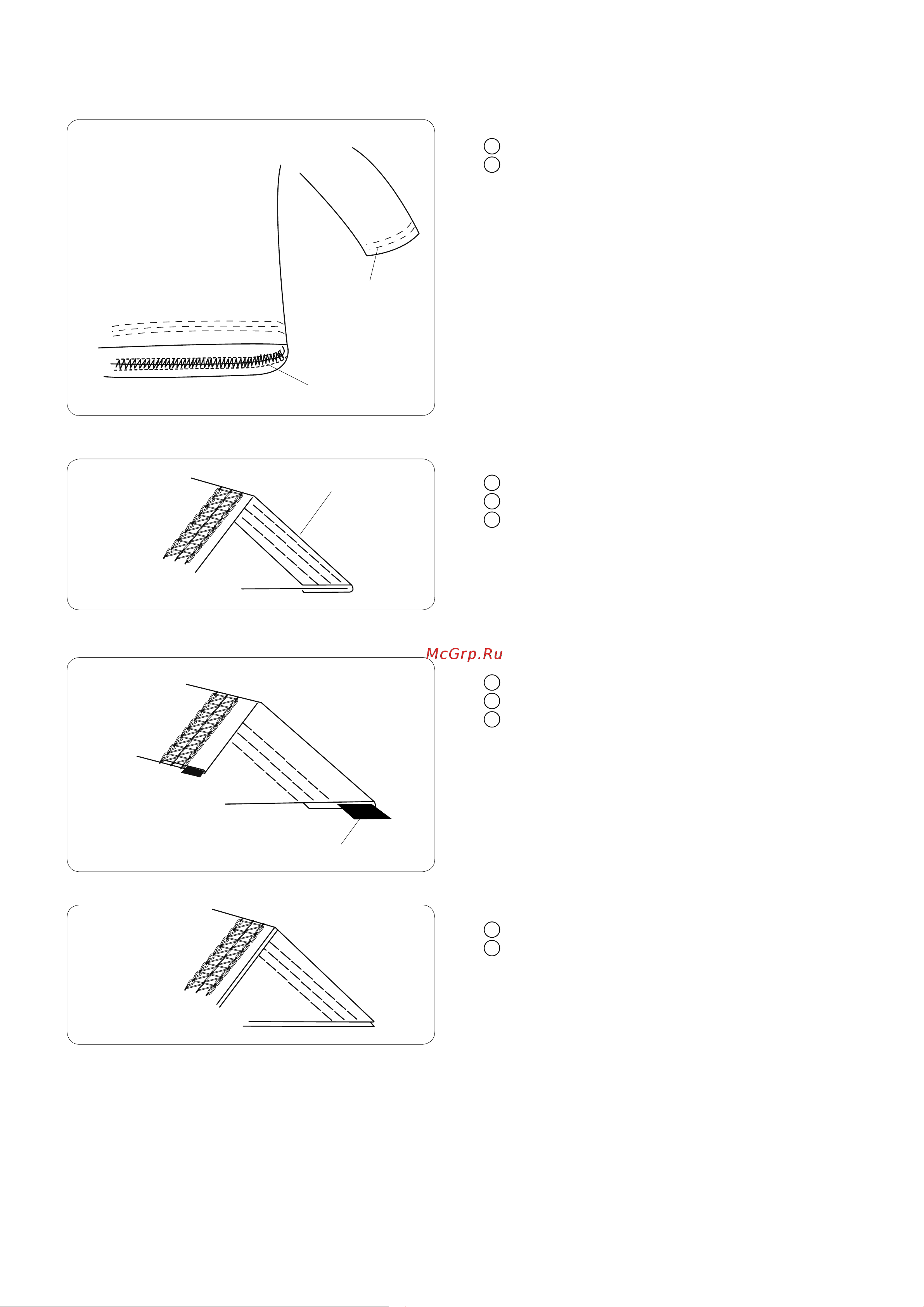Janome CoverPro 7000CPS [25/28] Применение тройного распошивального шва