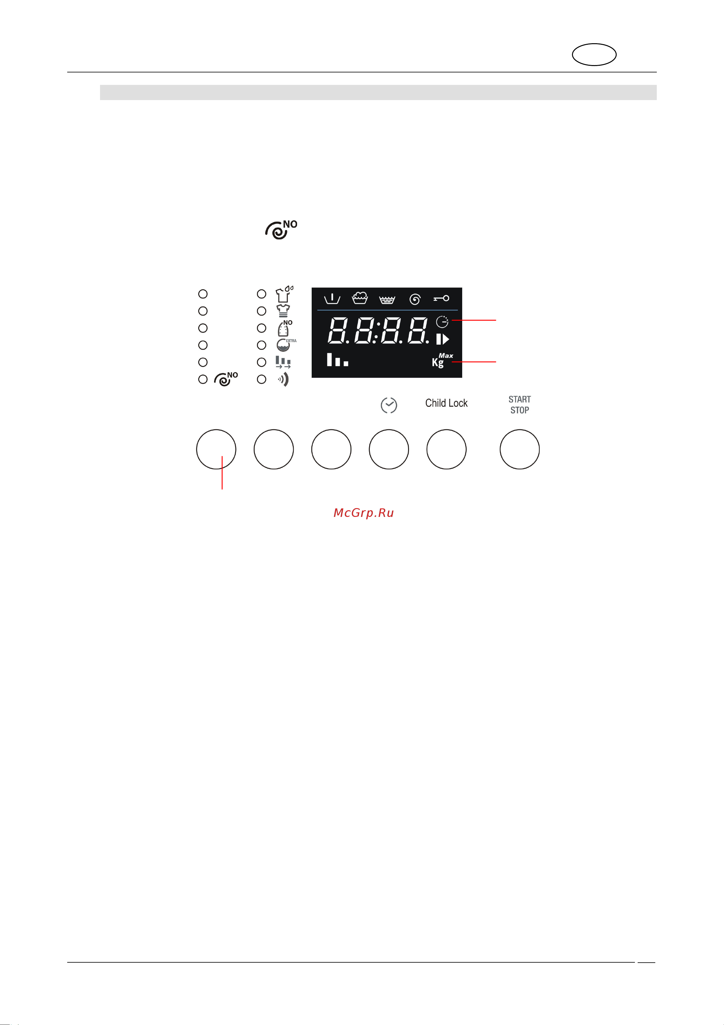 Teka LI4 1470 [109/116] Включение машины и выбор рабочей программы