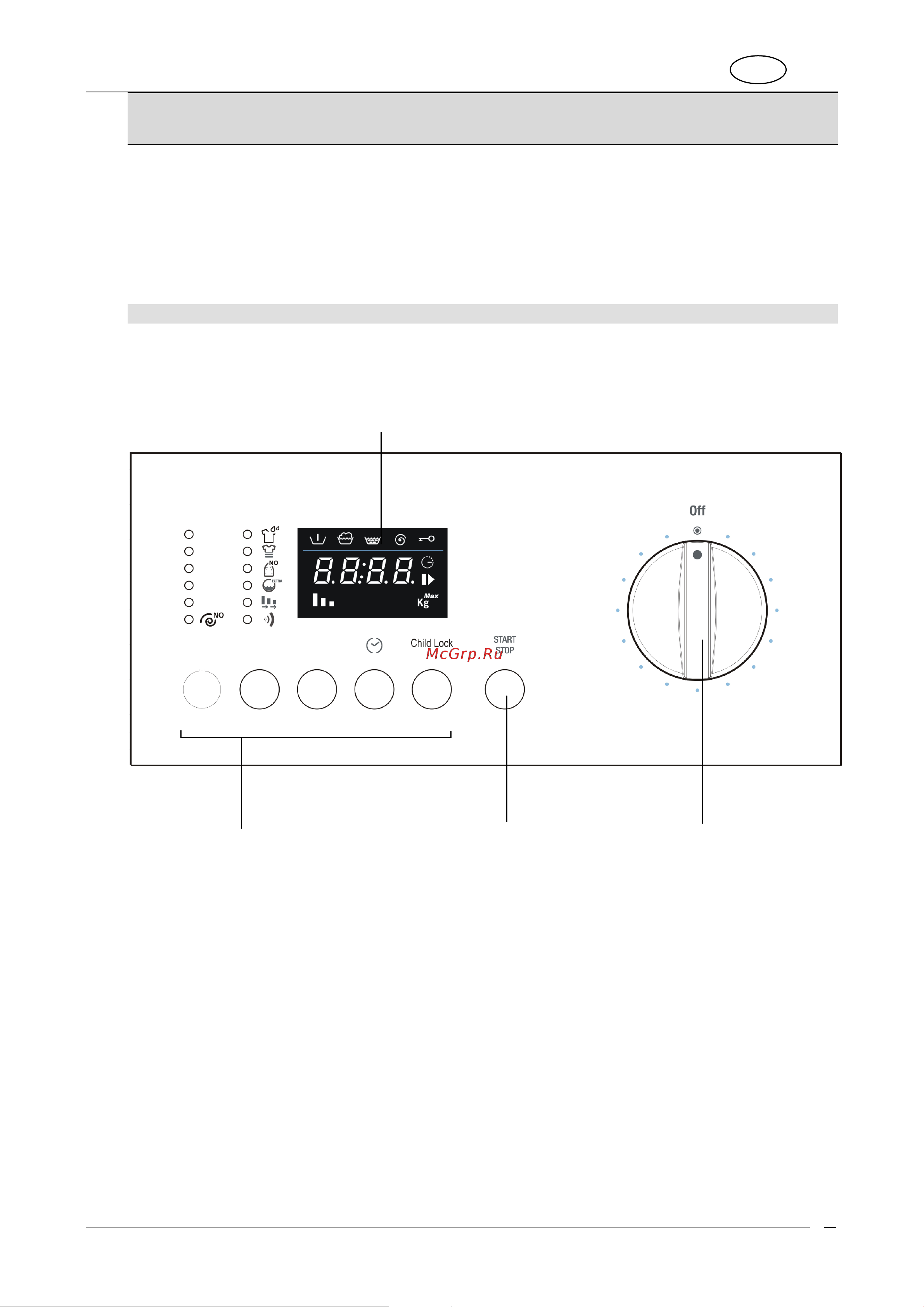 Teka LI4 1470 [86/116] Descrição dos comandos