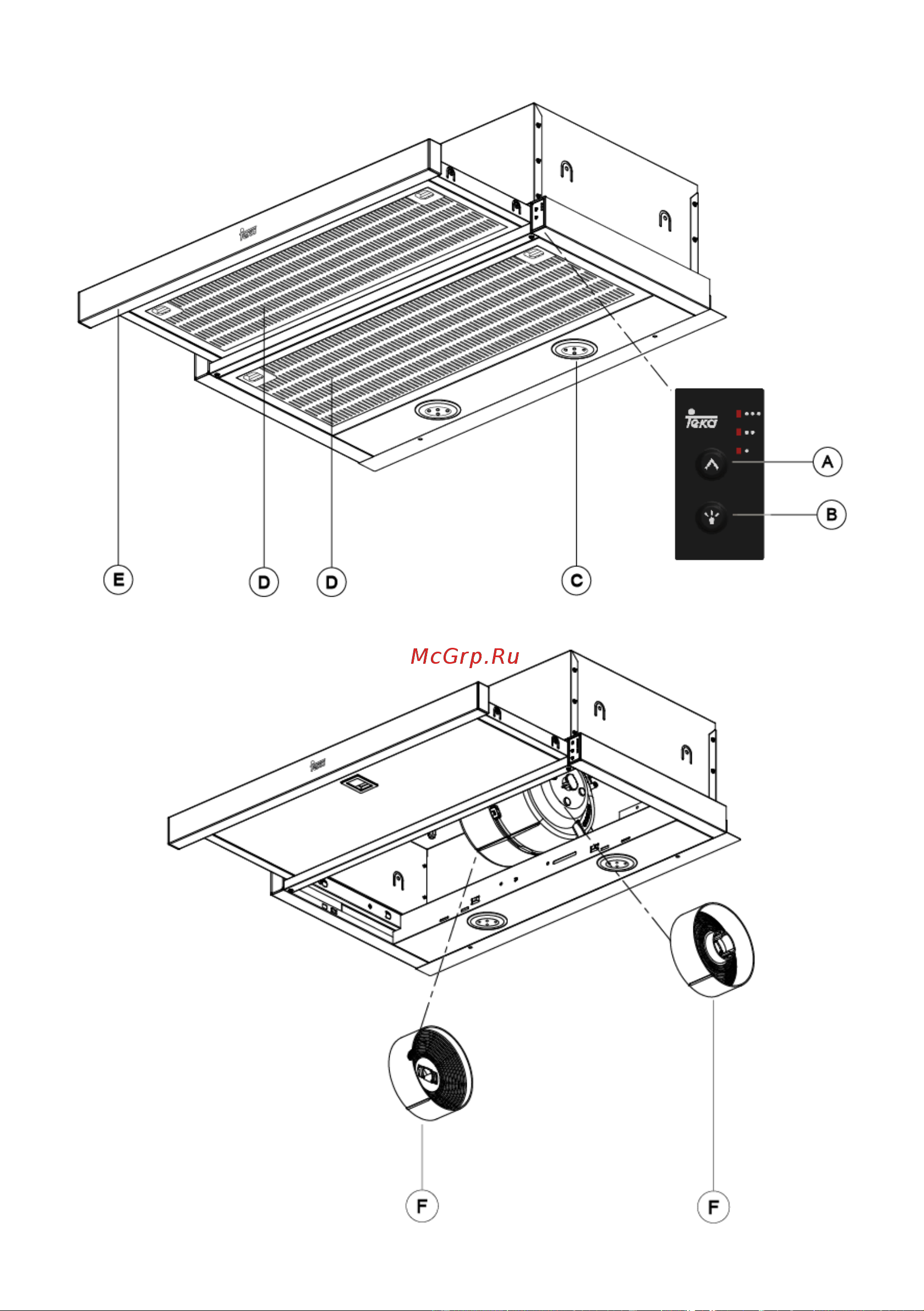 Teka CNL 6400 WH Руководство по эксплуатации онлайн [10/14] 773439