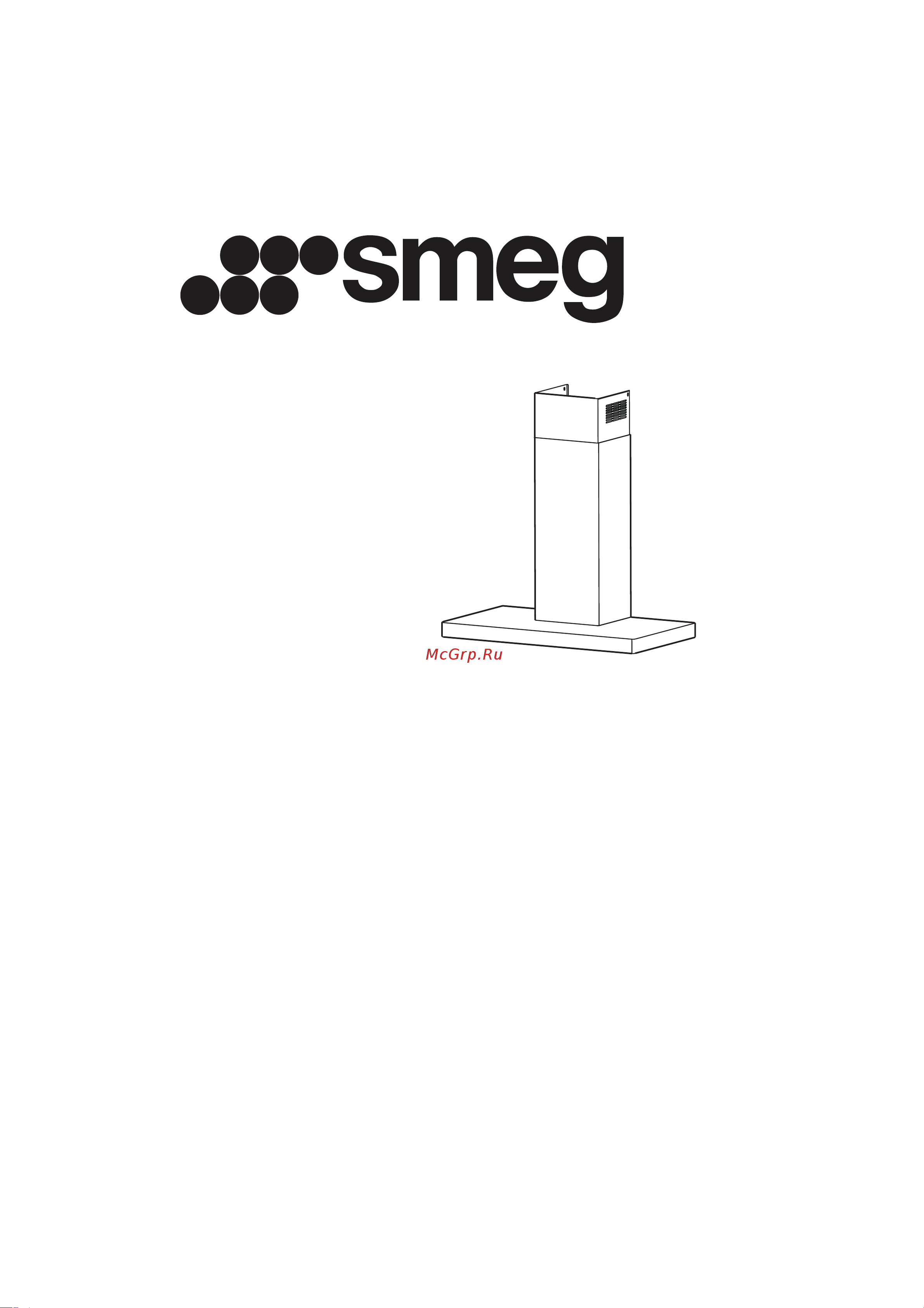 Smeg KICT90BL Руководство по эксплуатации онлайн