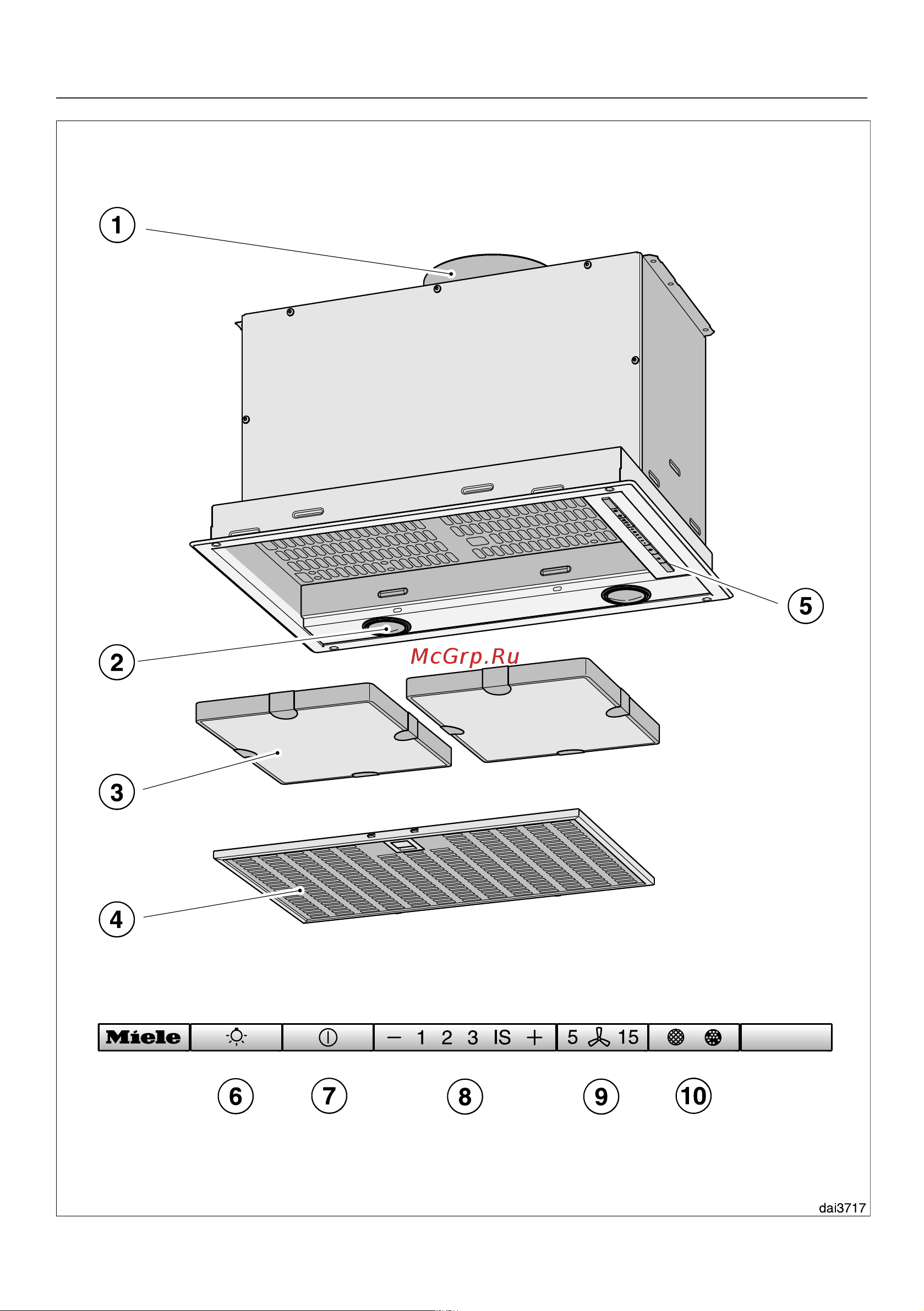 Miele DA2510 Руководство по эксплуатации онлайн [14/52] 773478
