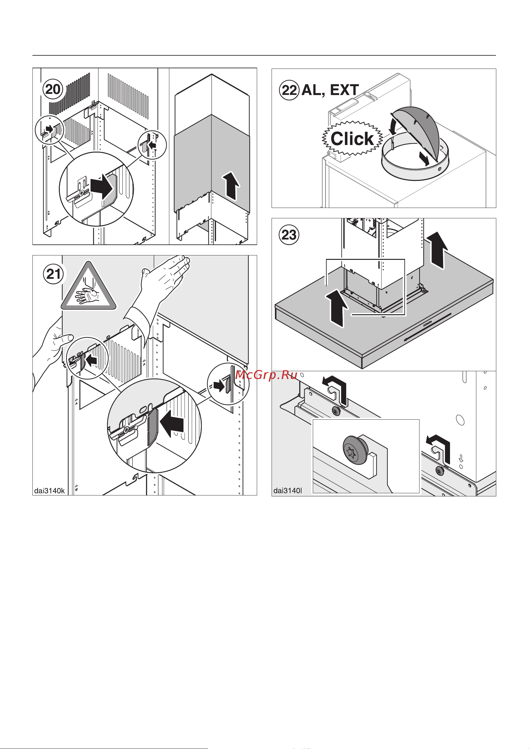 Miele DA6690D EDST [39/56] Ìîíòàæ