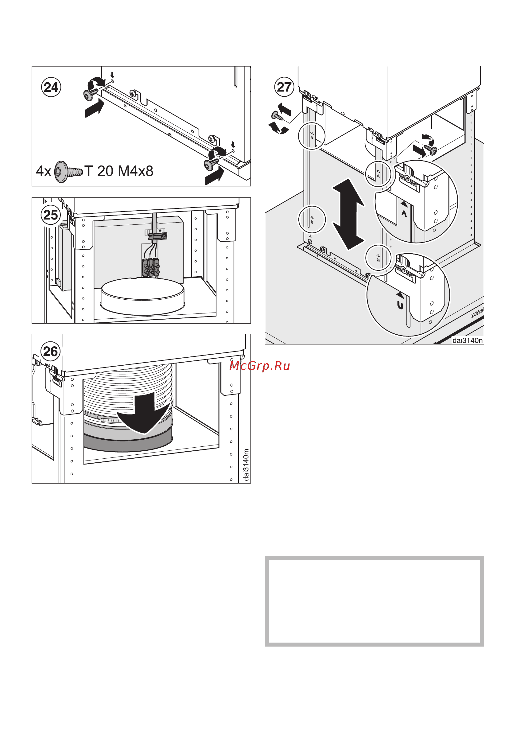 Miele DA6690D EDST [40/56] Ìîíòàæ