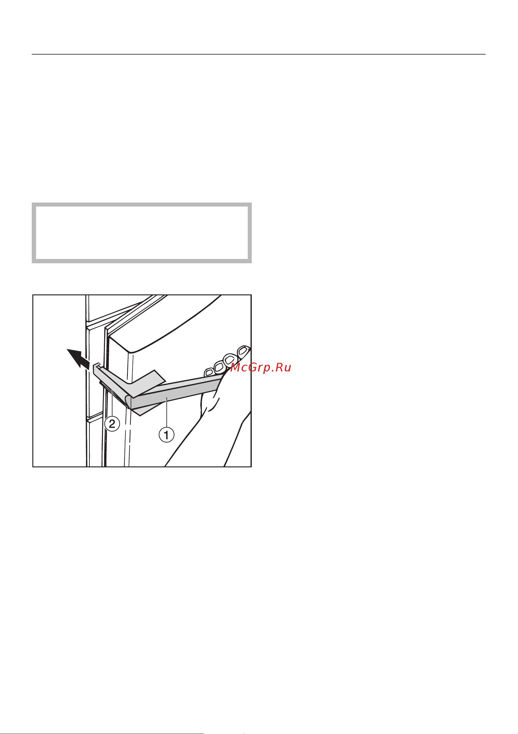 Miele FN14827 Sed [45/56] Èçìåíåíèå íàâåñêè äâåðöû