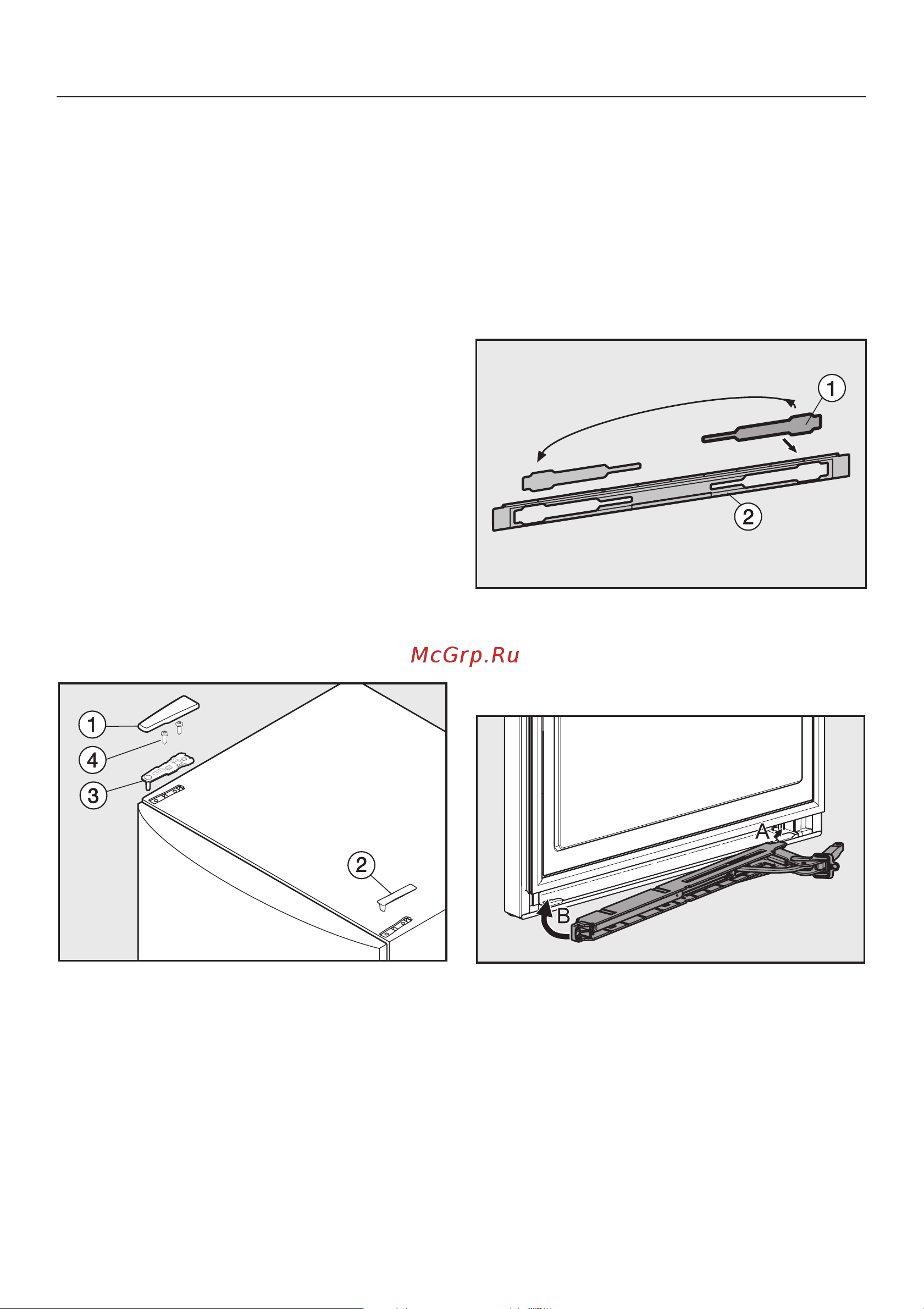 Miele FN14827 Sed [49/56] Èçìåíåíèå íàâåñêè äâåðöû