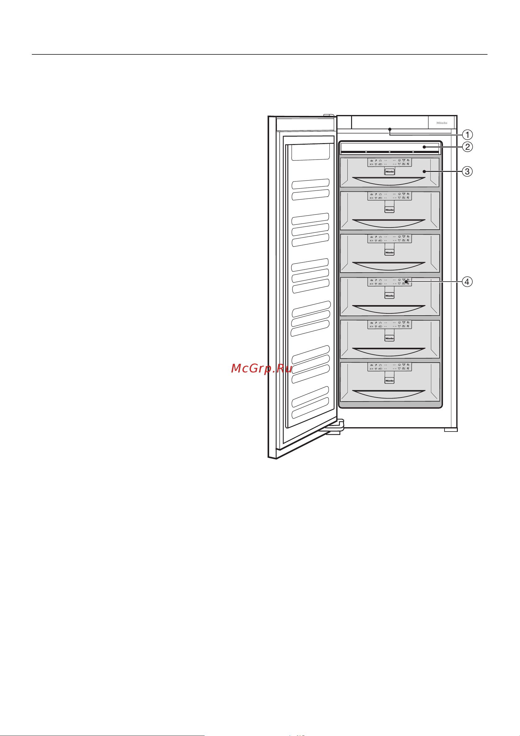 Miele FN14827 Sed [5/56] Îïèñàíèå ïðèáîðà
