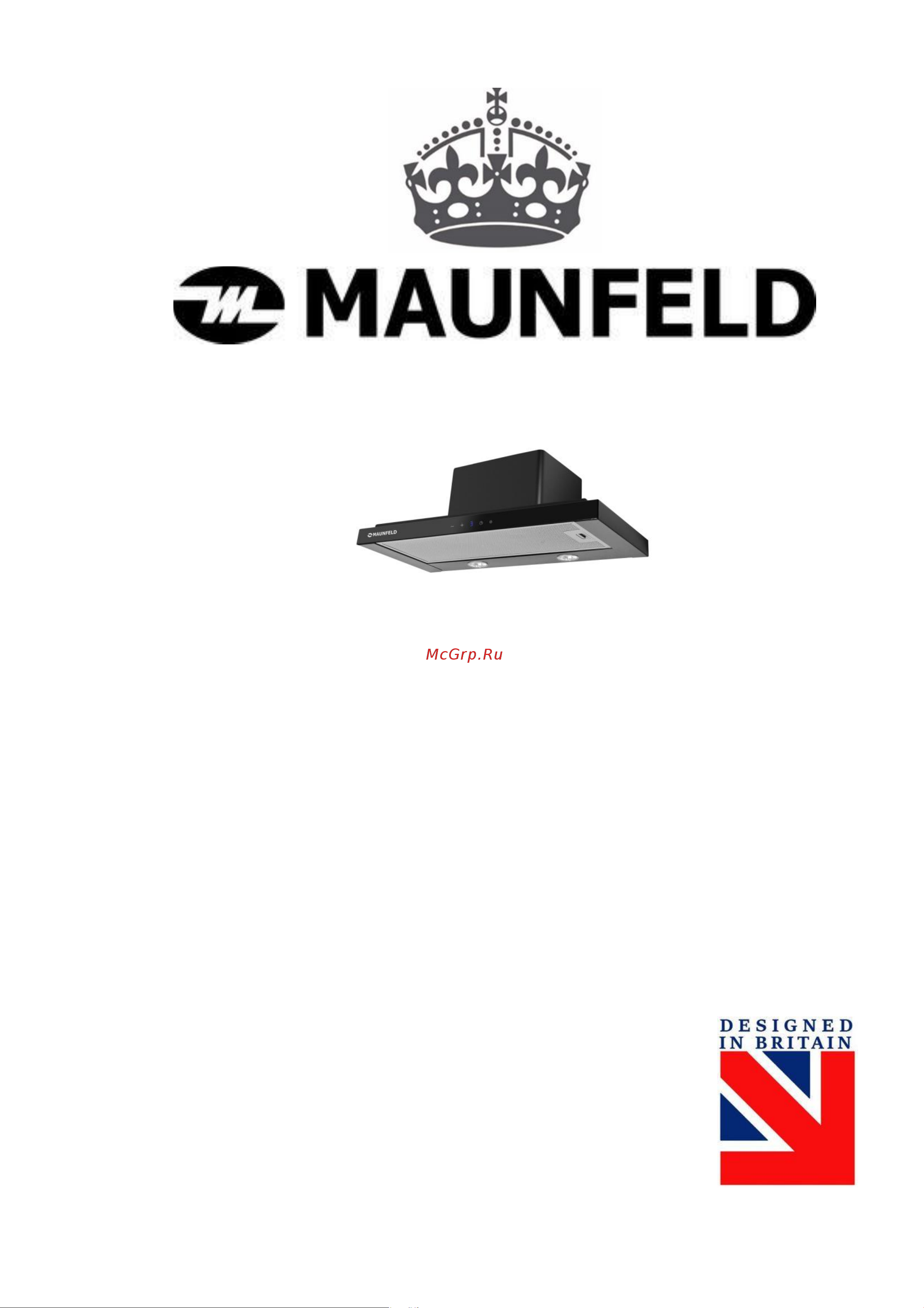 Maunfeld OUSE TOUCH 60 Glass Руководство по эксплуатации онлайн