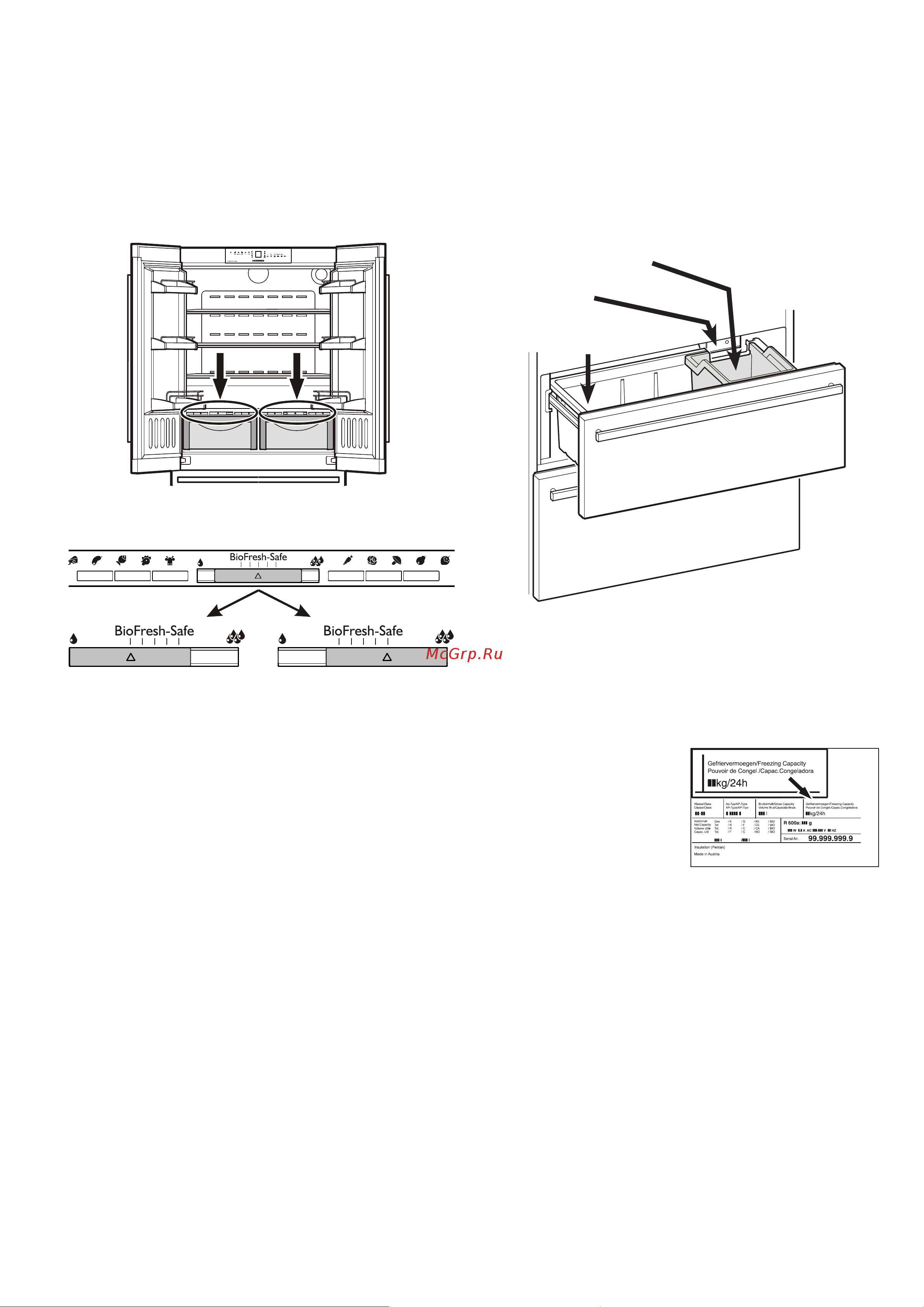 Liebherr CBNbe 6256 Premium Plus NoFrost [11/15] Замораживание