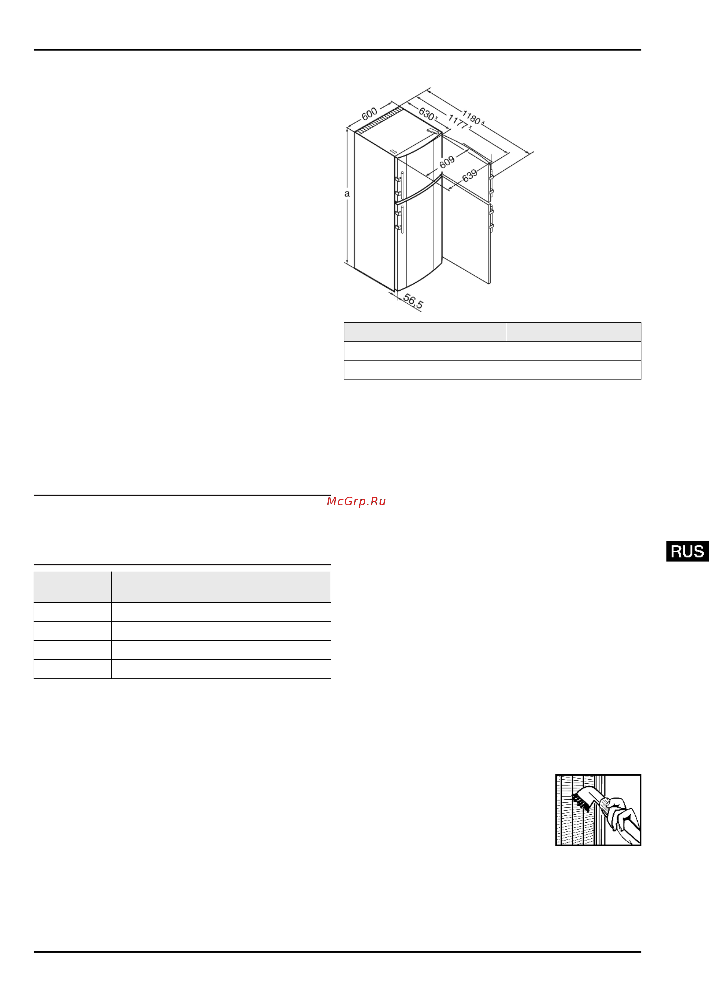Liebherr CTN 3663 Premium NoFrost [3/16] Общие указания по технике безопасности