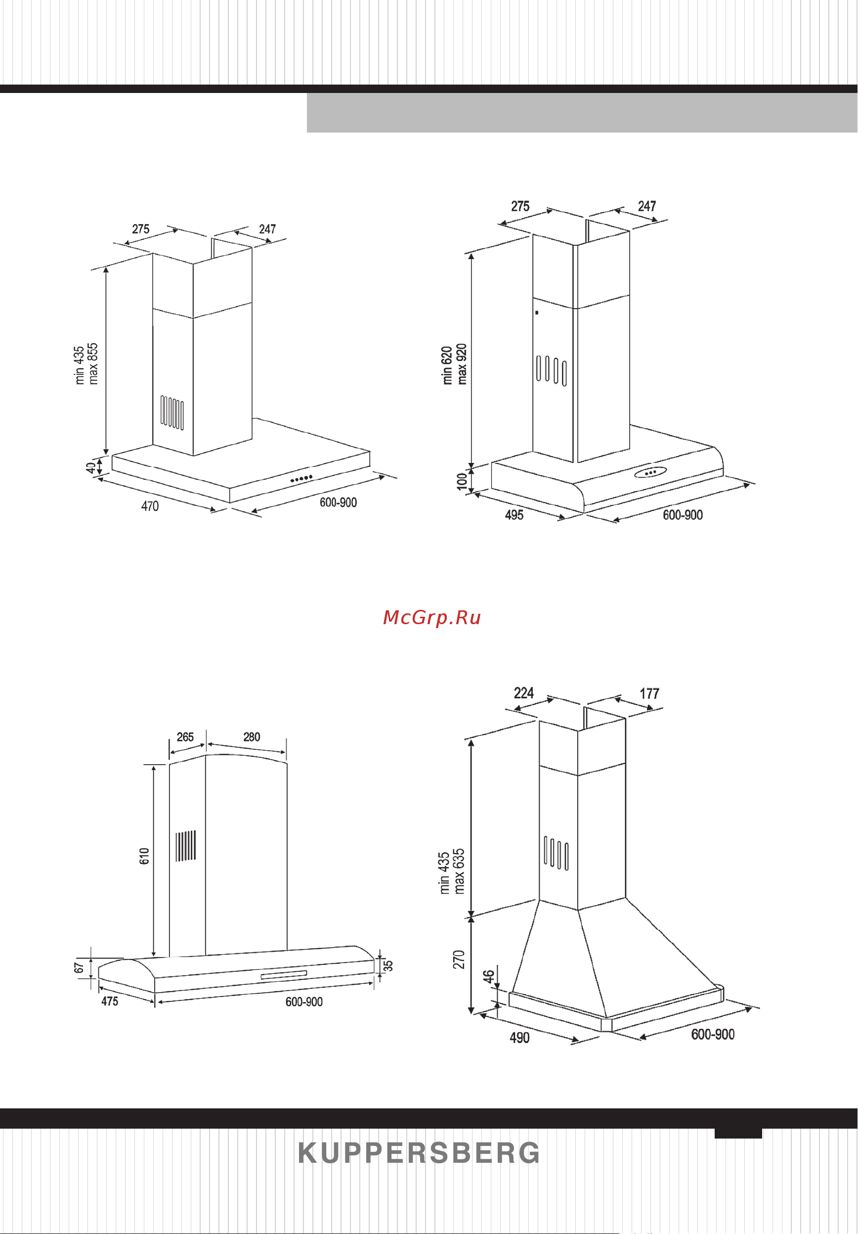 Kuppersberg Inlinea 52X 4HPB Руководство по эксплуатации онлайн [11/20] 773605