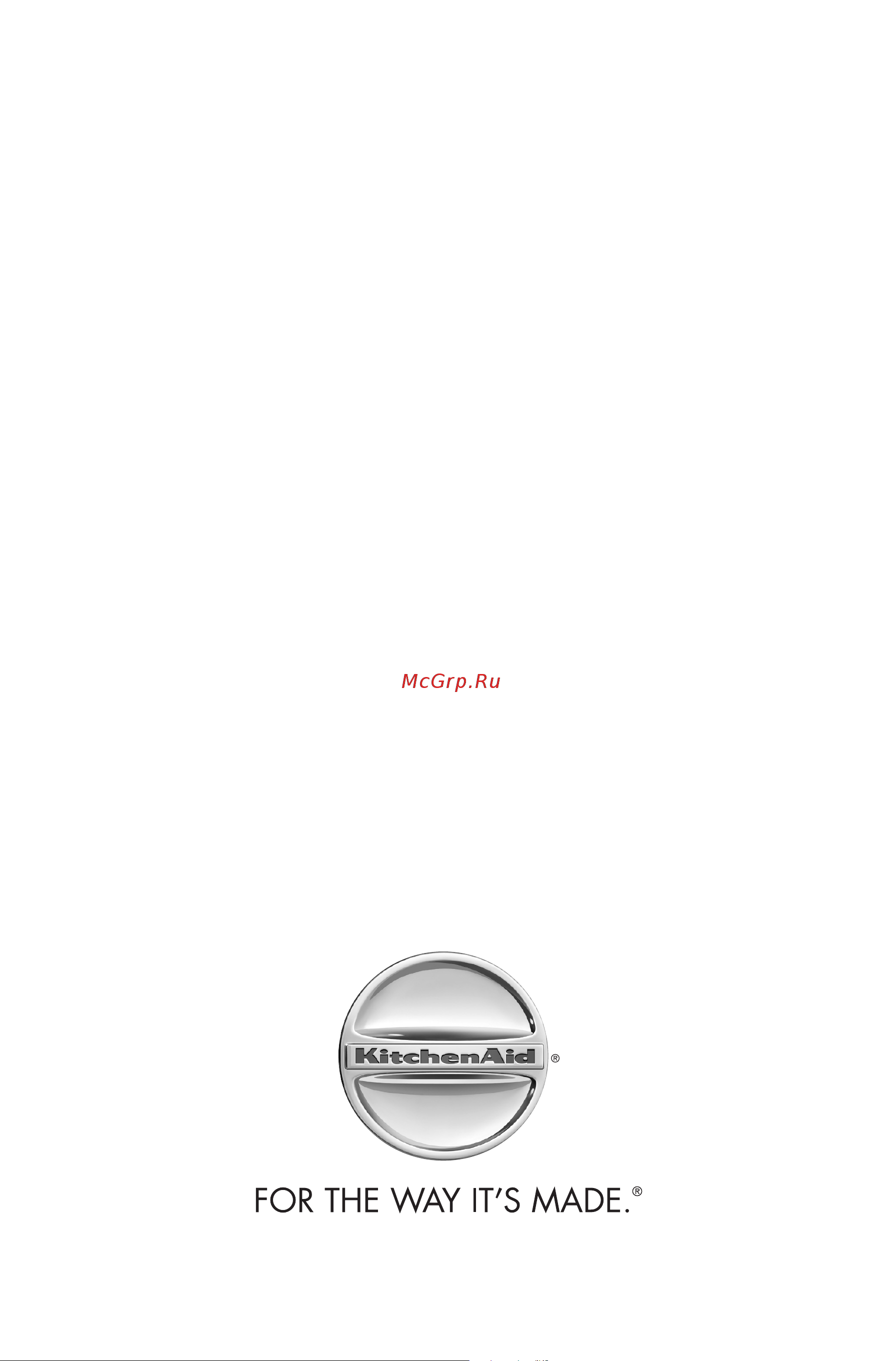 KitchenAid KCBWX70600R Руководство по эксплуатации онлайн