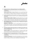 Jura Impressa J85 Piano Руководство по эксплуатации
