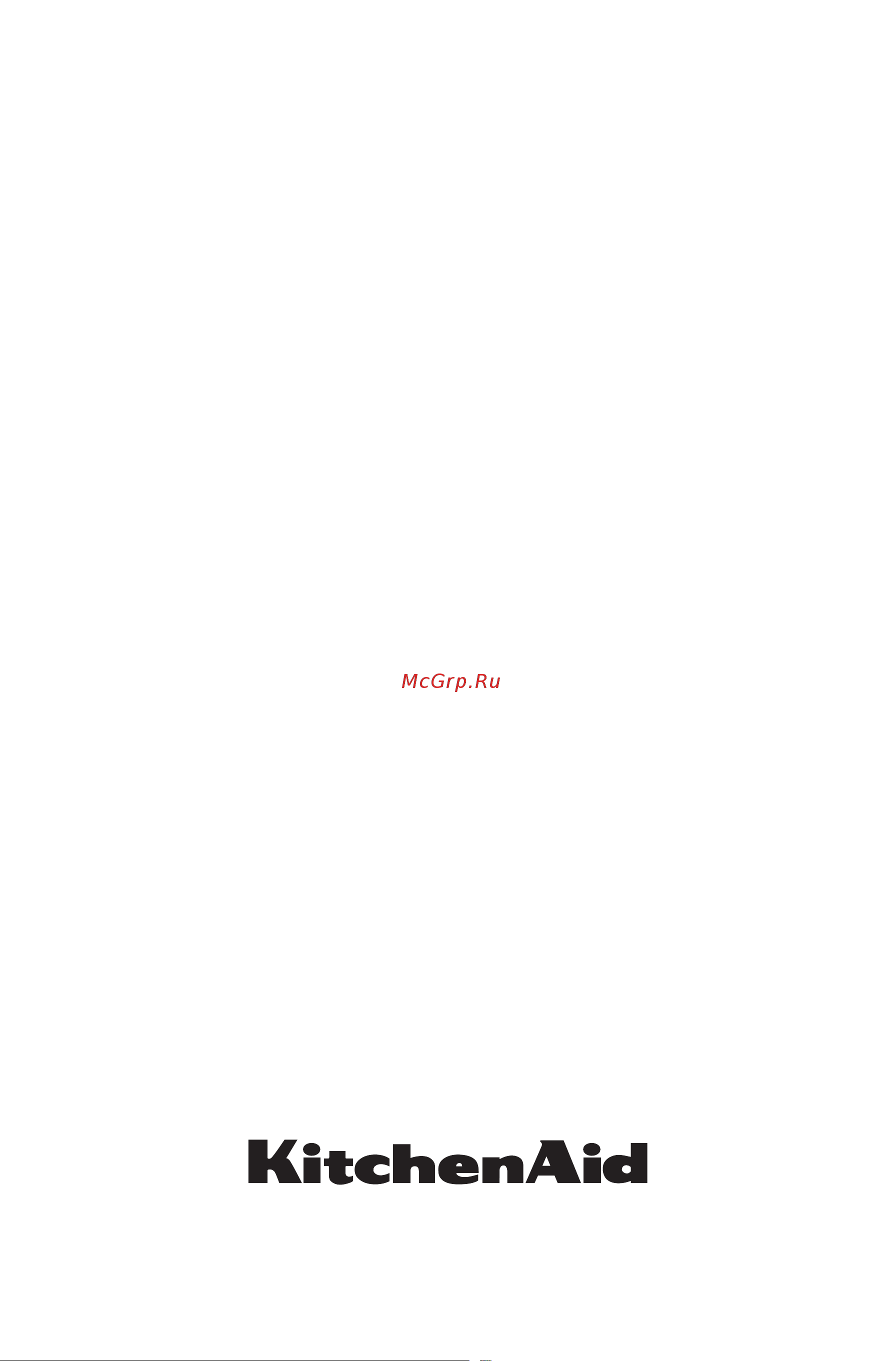 KitchenAid KCBFS18602 Руководство по эксплуатации онлайн