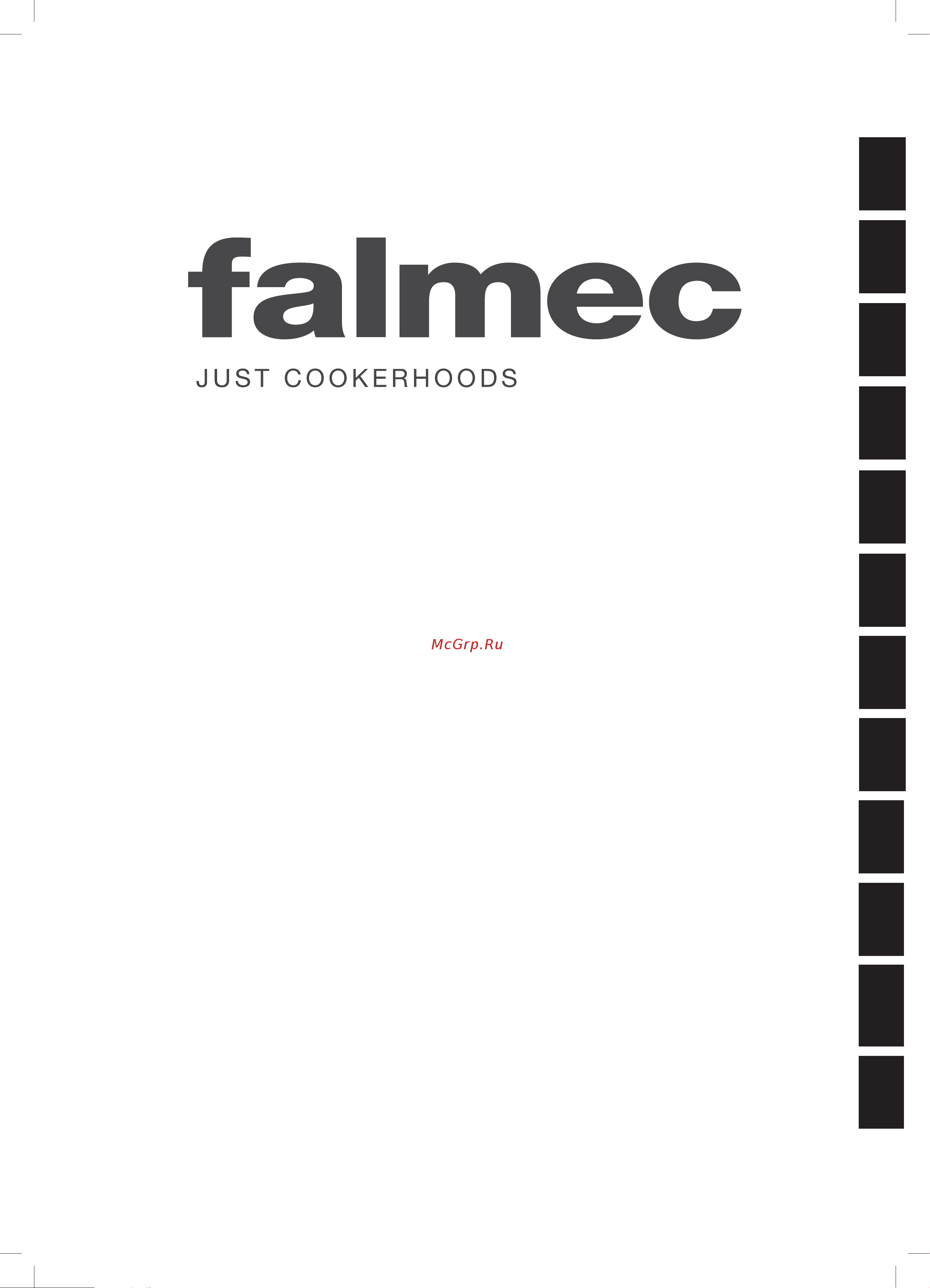 Falmec Lux 120 Fasteel wall Руководство по эксплуатации онлайн
