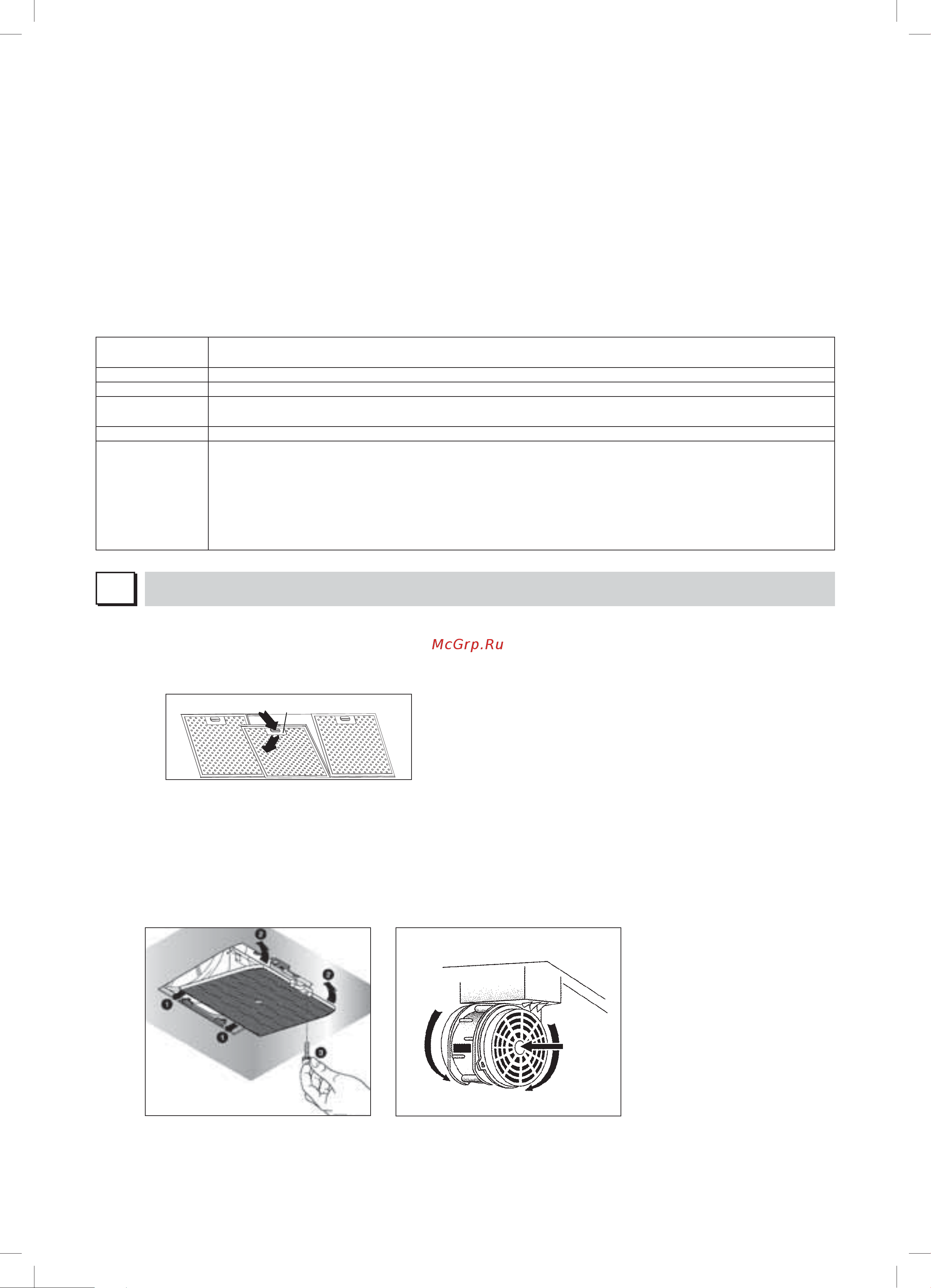 Falmec Line PRO [30/84] Filtres