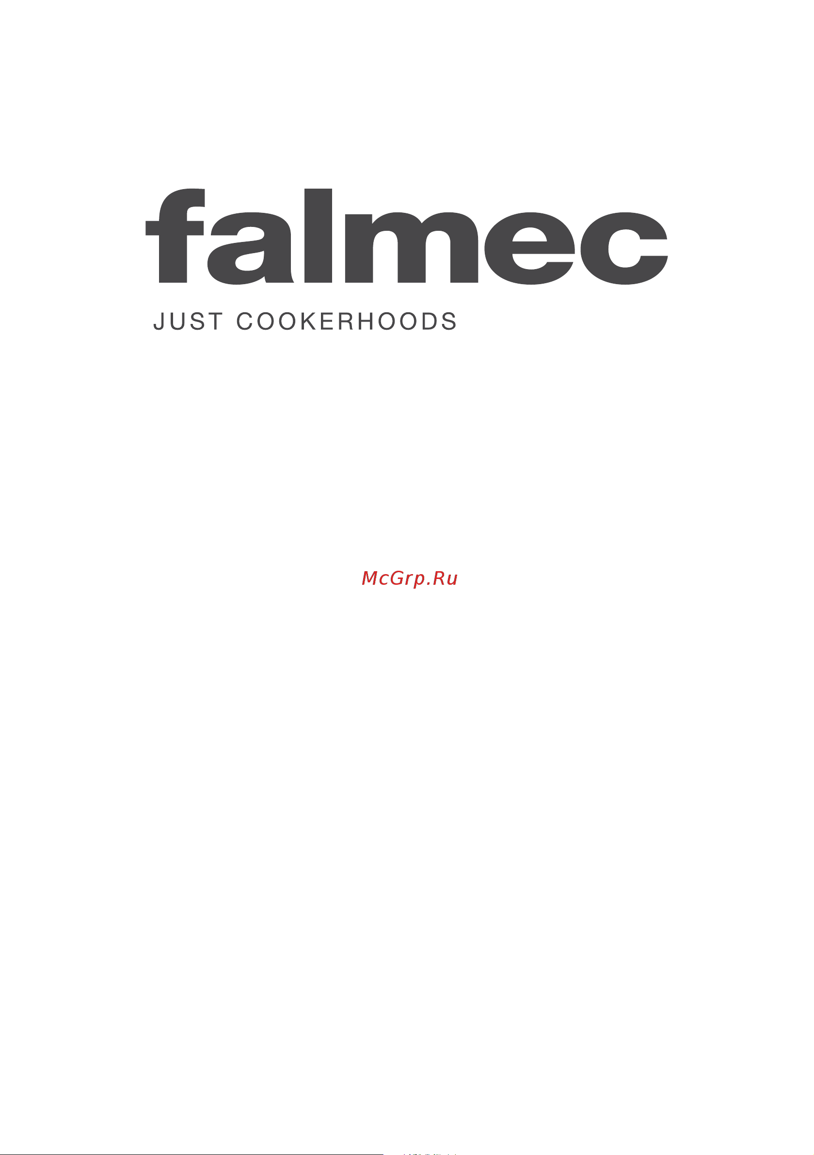 Falmec Down Draft 120 ix ECP Руководство по эксплуатации онлайн