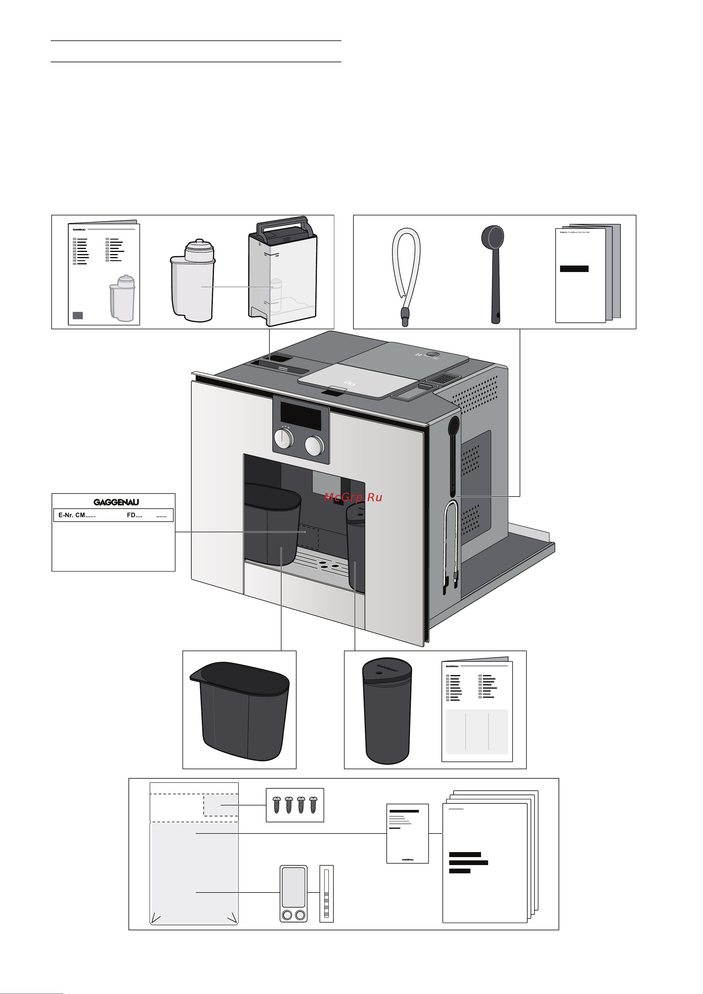 Gaggenau CMP 250 100 [5/28] Ознакомление с прибором