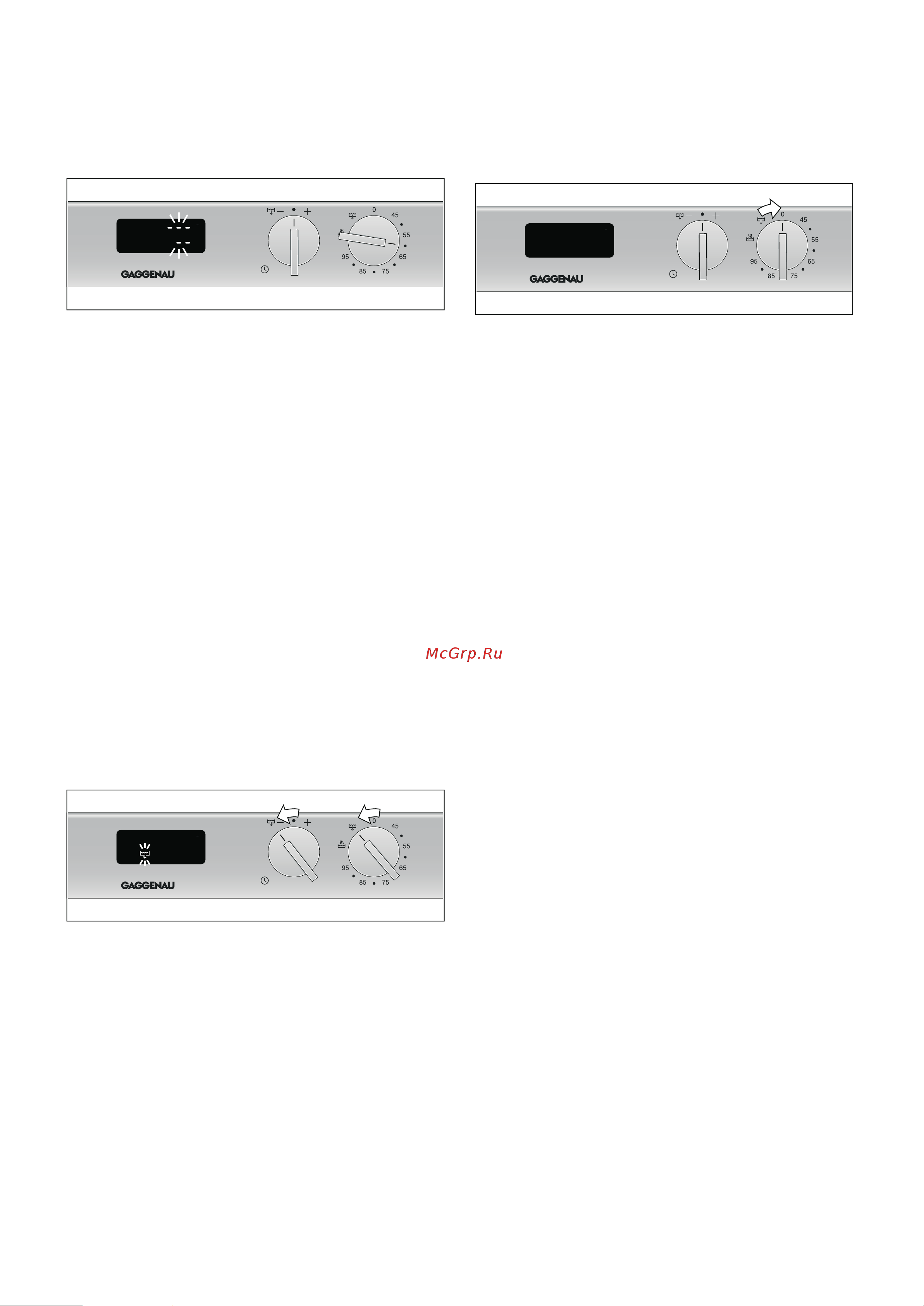 Gaggenau VK 230 134 [23/56] Bezpečnostní vypnutí