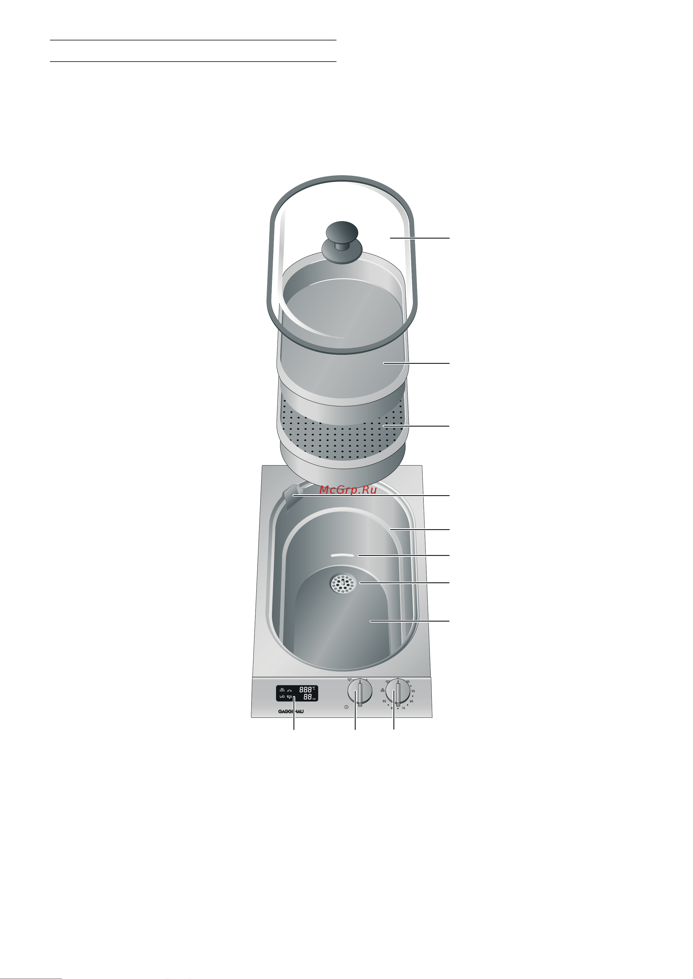 Gaggenau VK 230 134 [45/56] Buharlı pişirici