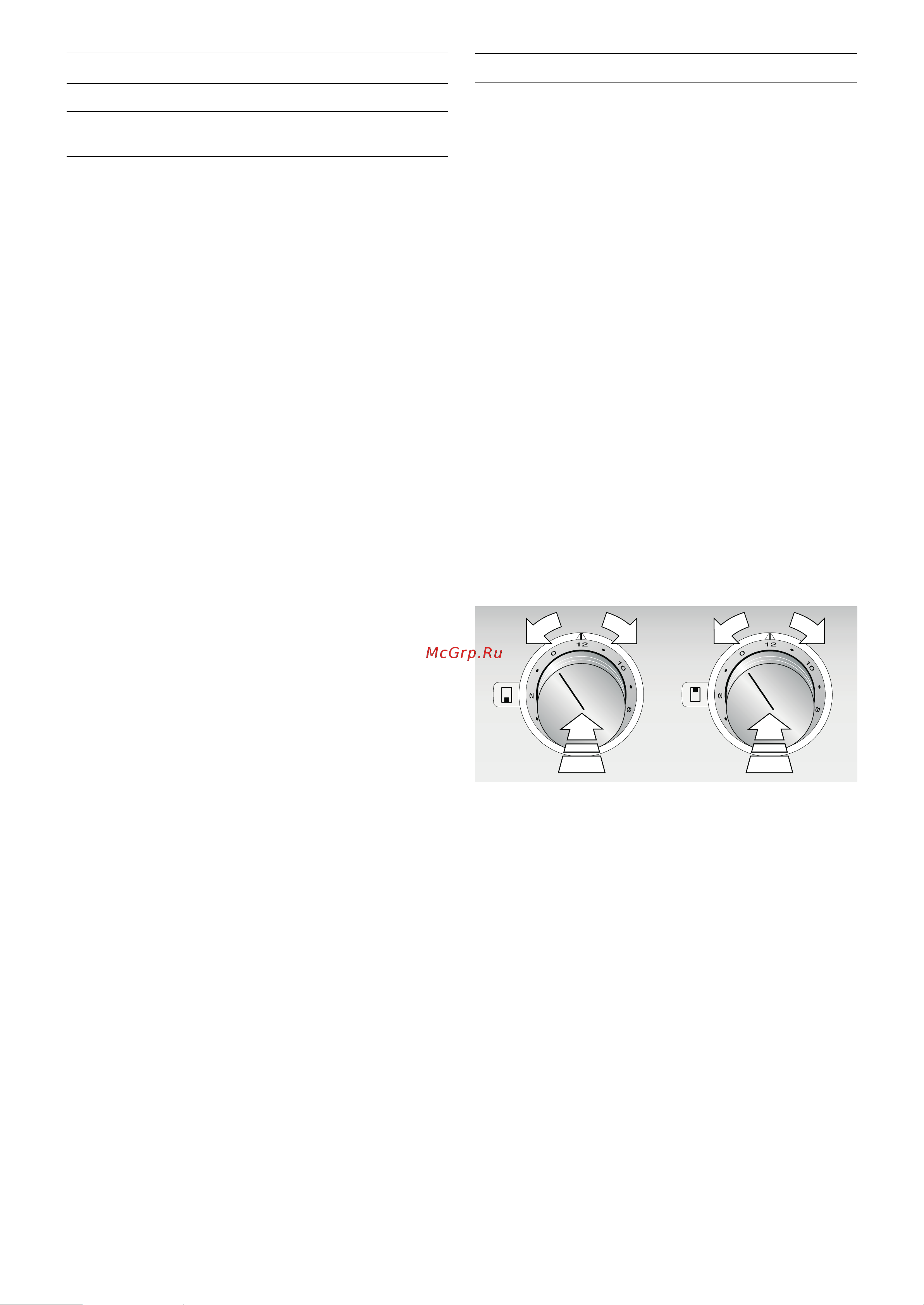 Gaggenau VR 414 110 [16/40] Ovládání