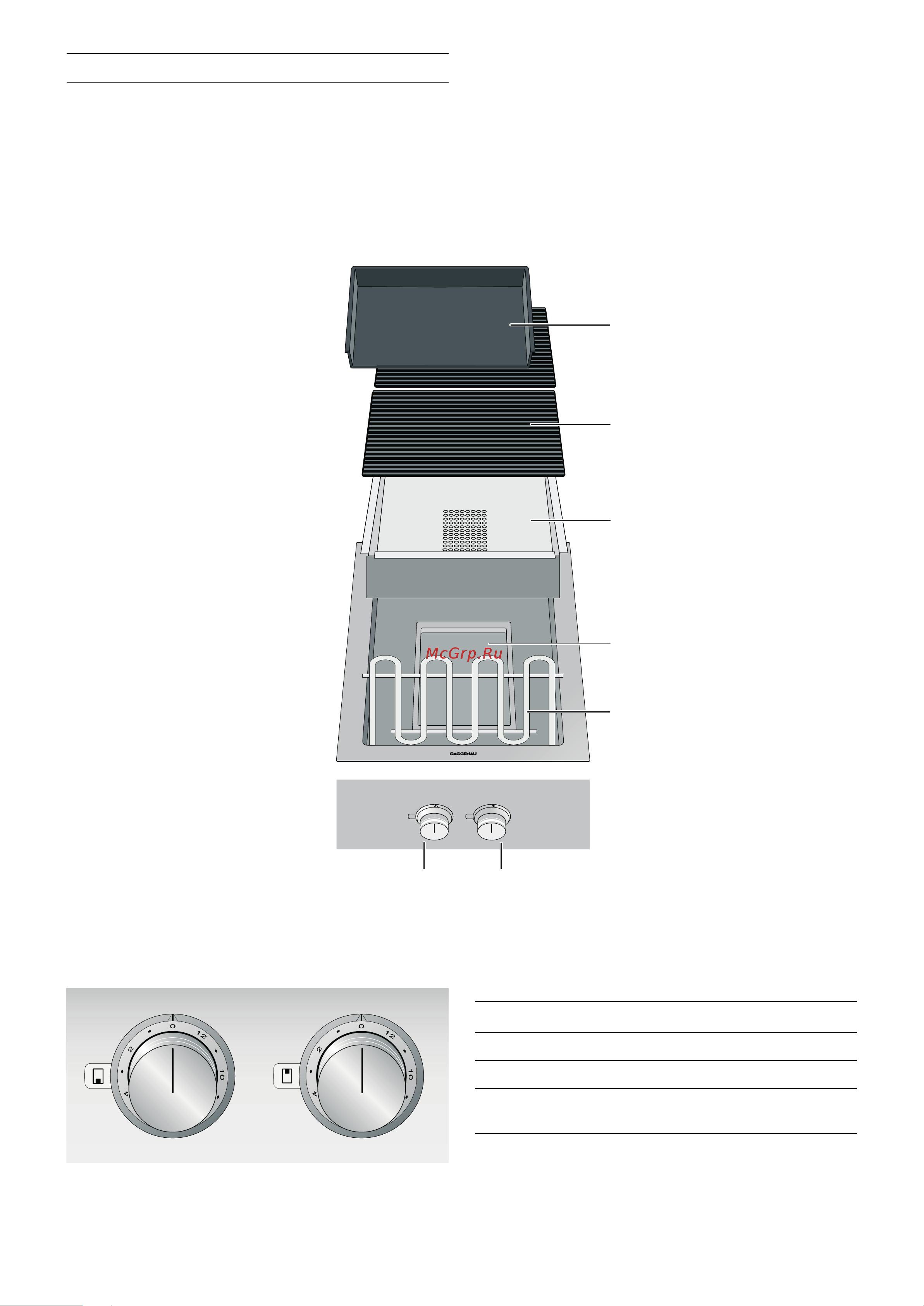 Gaggenau VR 414 110 [24/40] Grill elektryczny