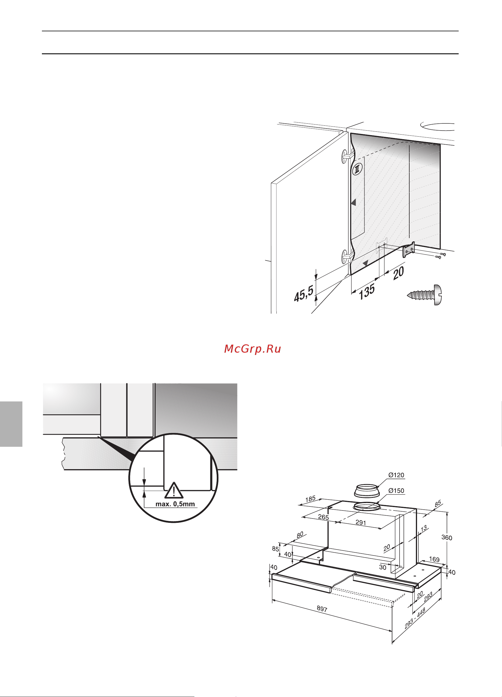 Gaggenau AF 280 190 [110/132] Preparar armário de parede