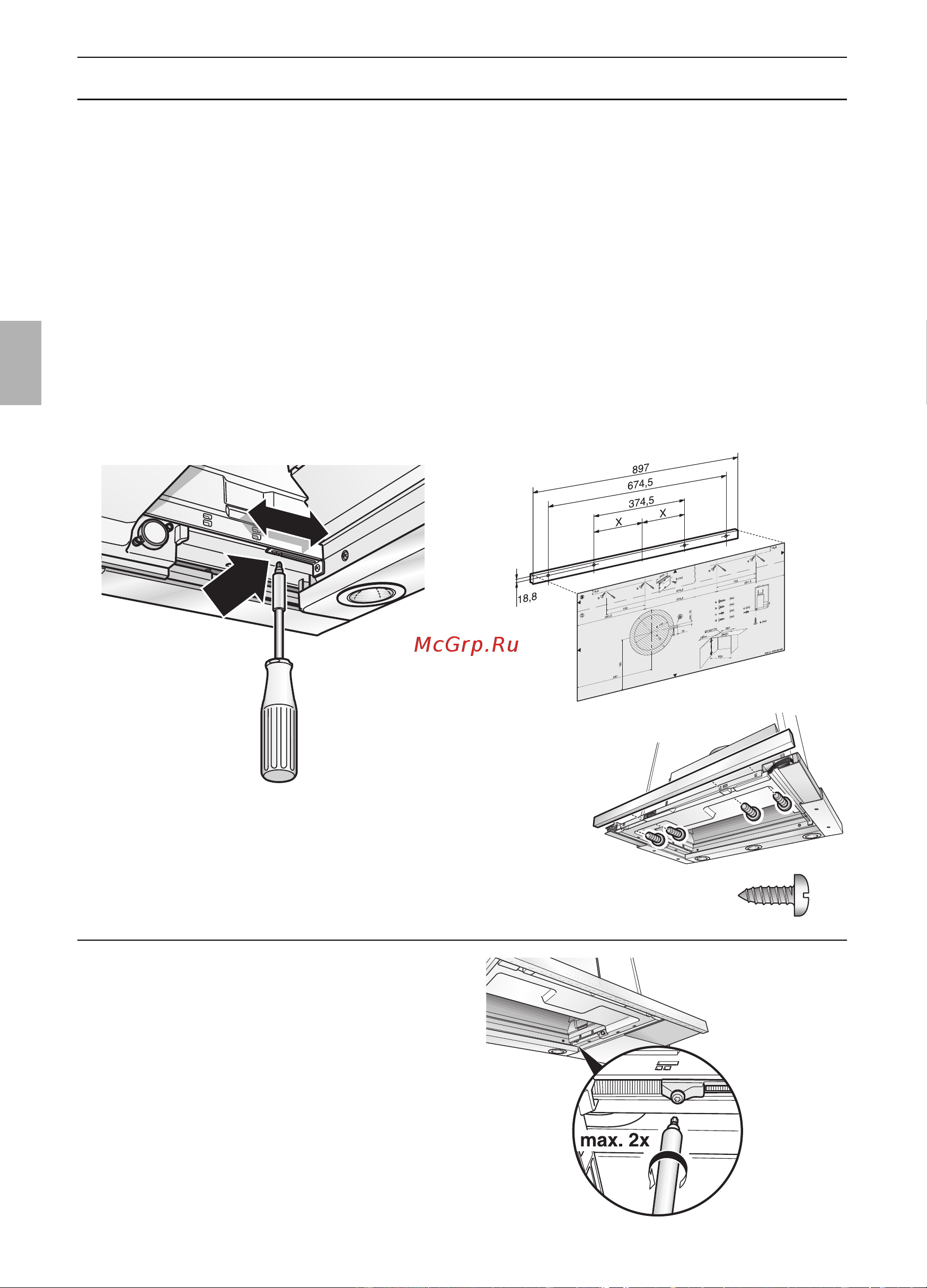 Gaggenau AF 280 190 [32/132] Fitting into wall cupboard