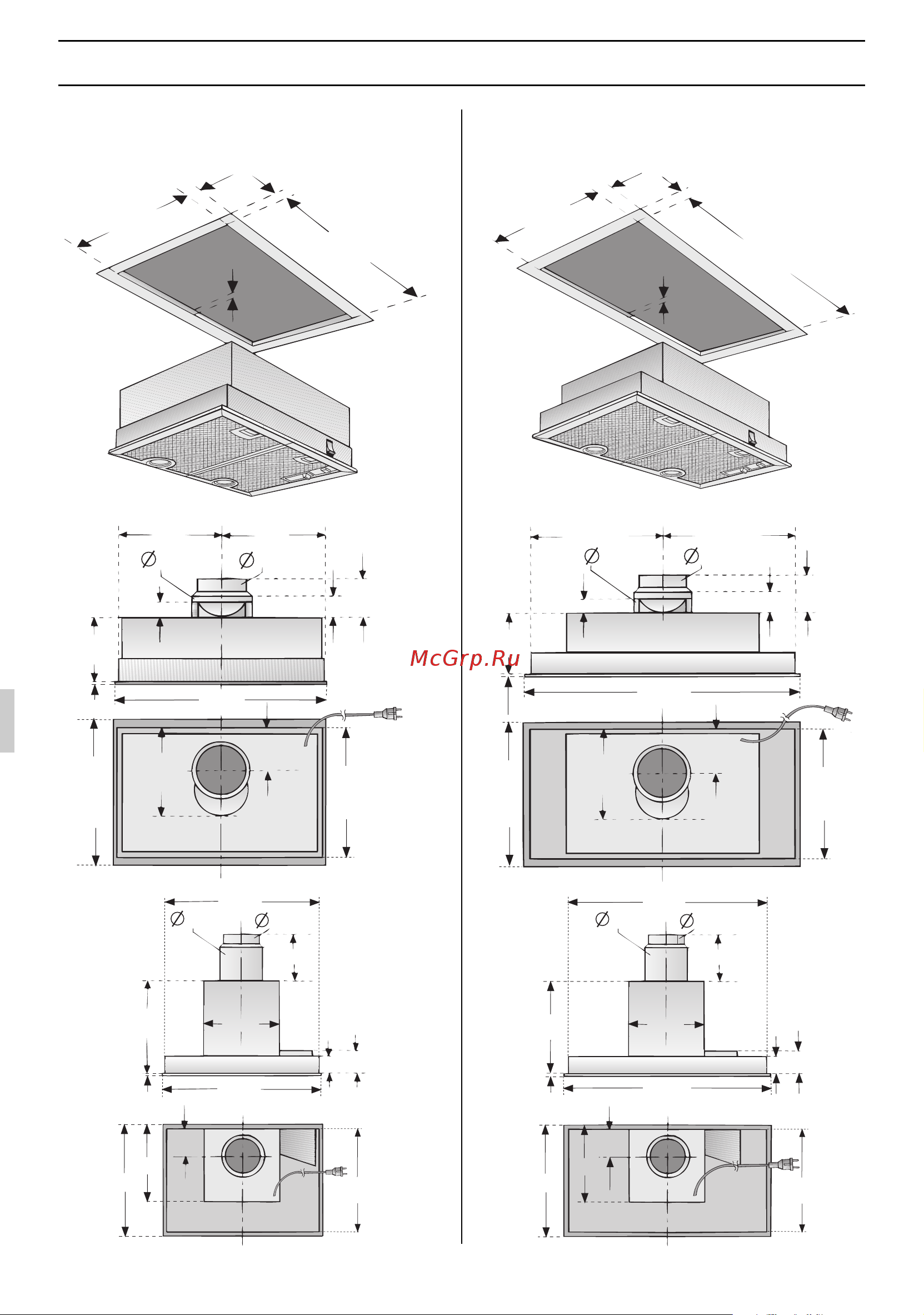 Gaggenau AH 273 150 [66/108] Montaggio