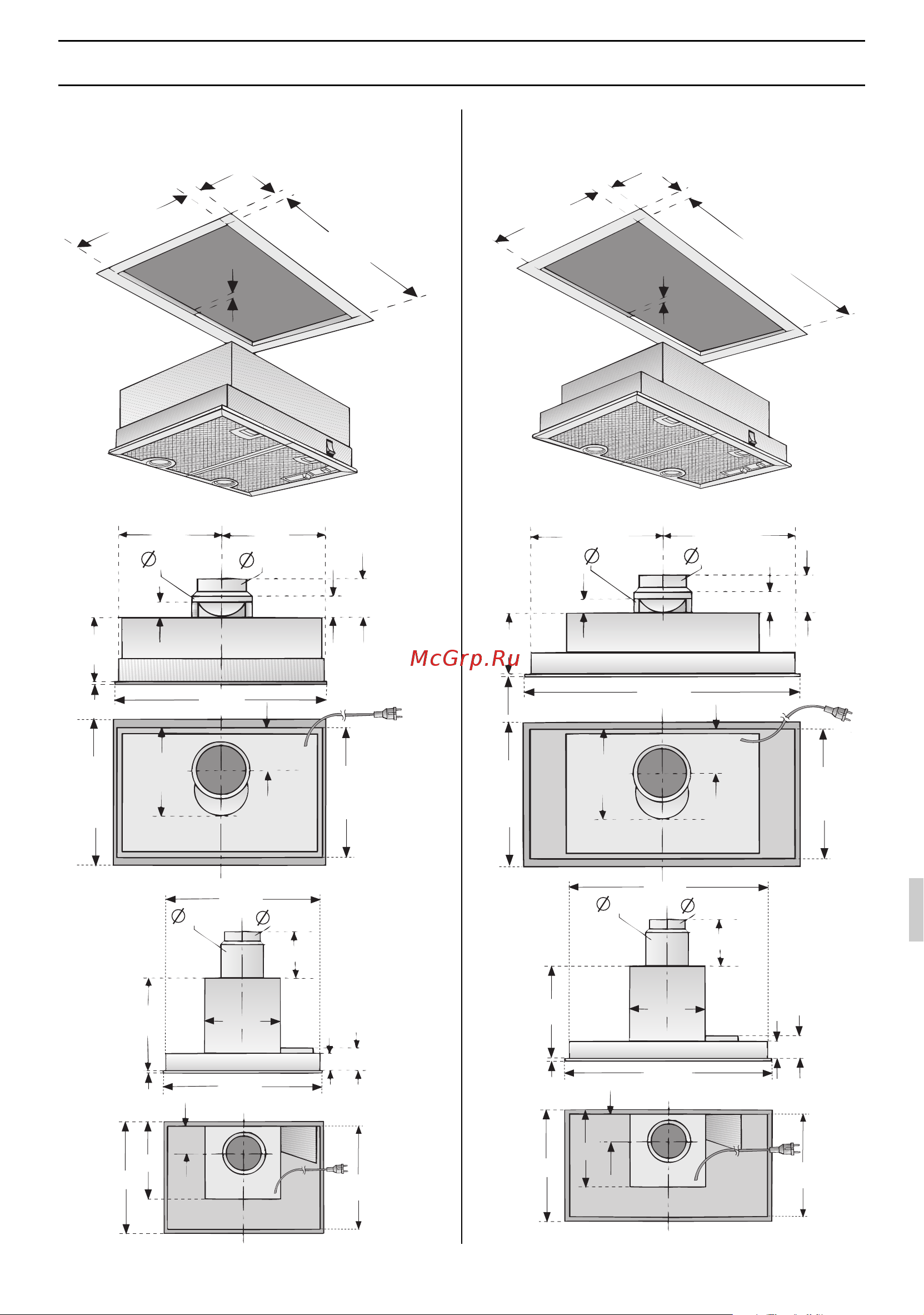 Gaggenau AH 273 150 [93/108] Montagem
