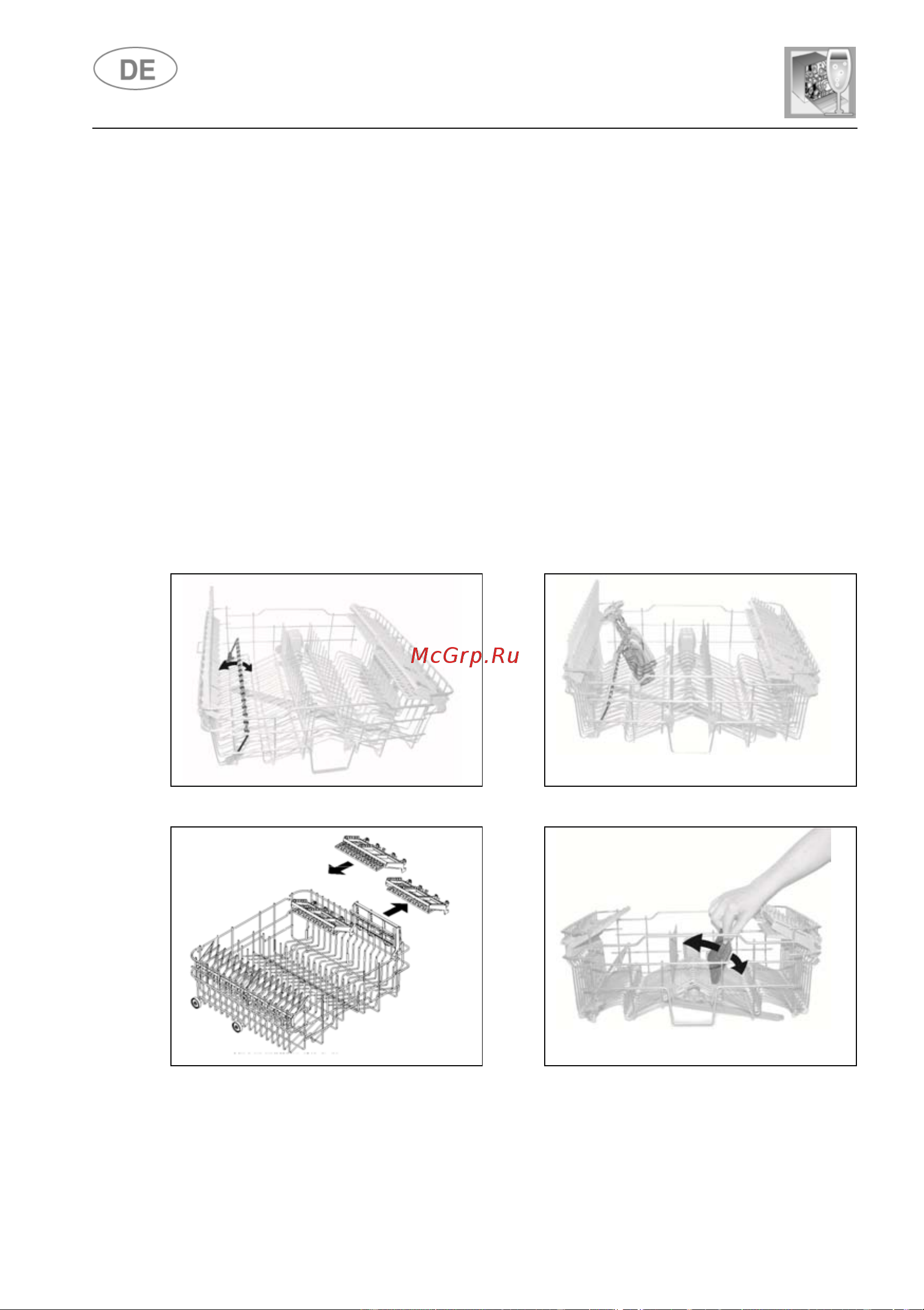 Fulgor Milano FDW 8293 Pto [122/132] Anleitung für den benutzer