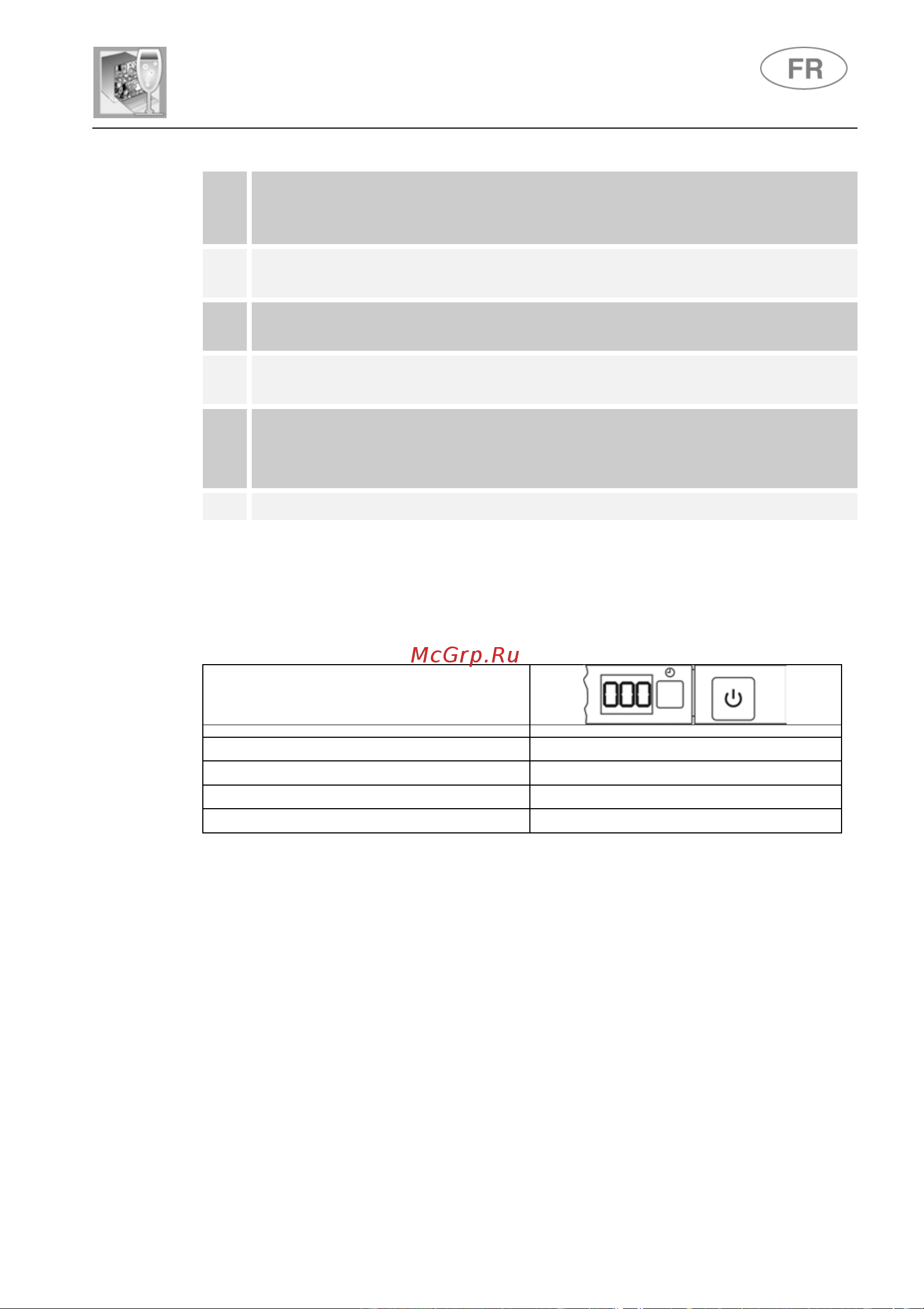 Fulgor Milano FDW 8293 Pto [69/132] Instructions pour l utilisateur