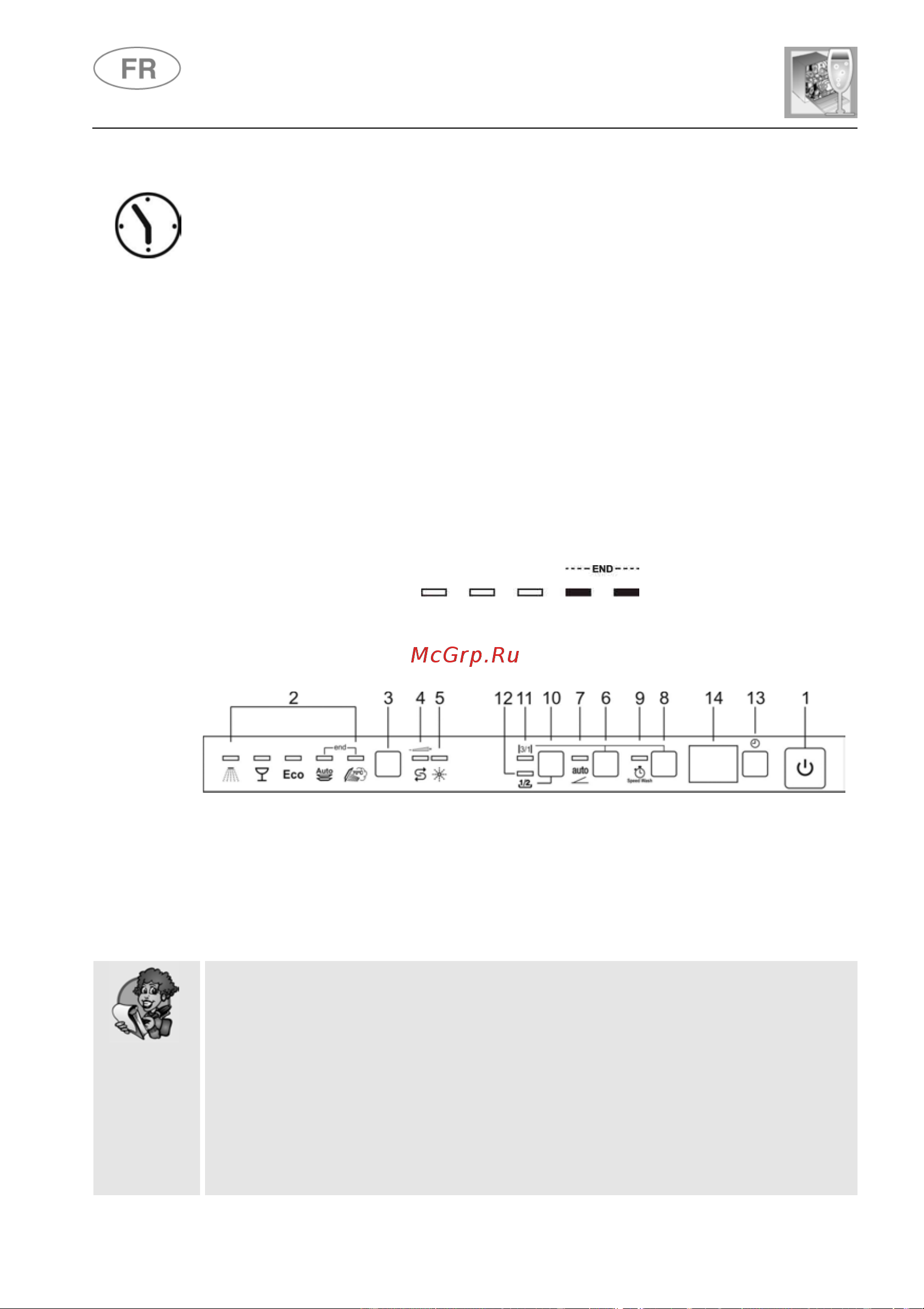 Fulgor Milano FDW 8293 Pto [76/132] Instructions pour l utilisateur