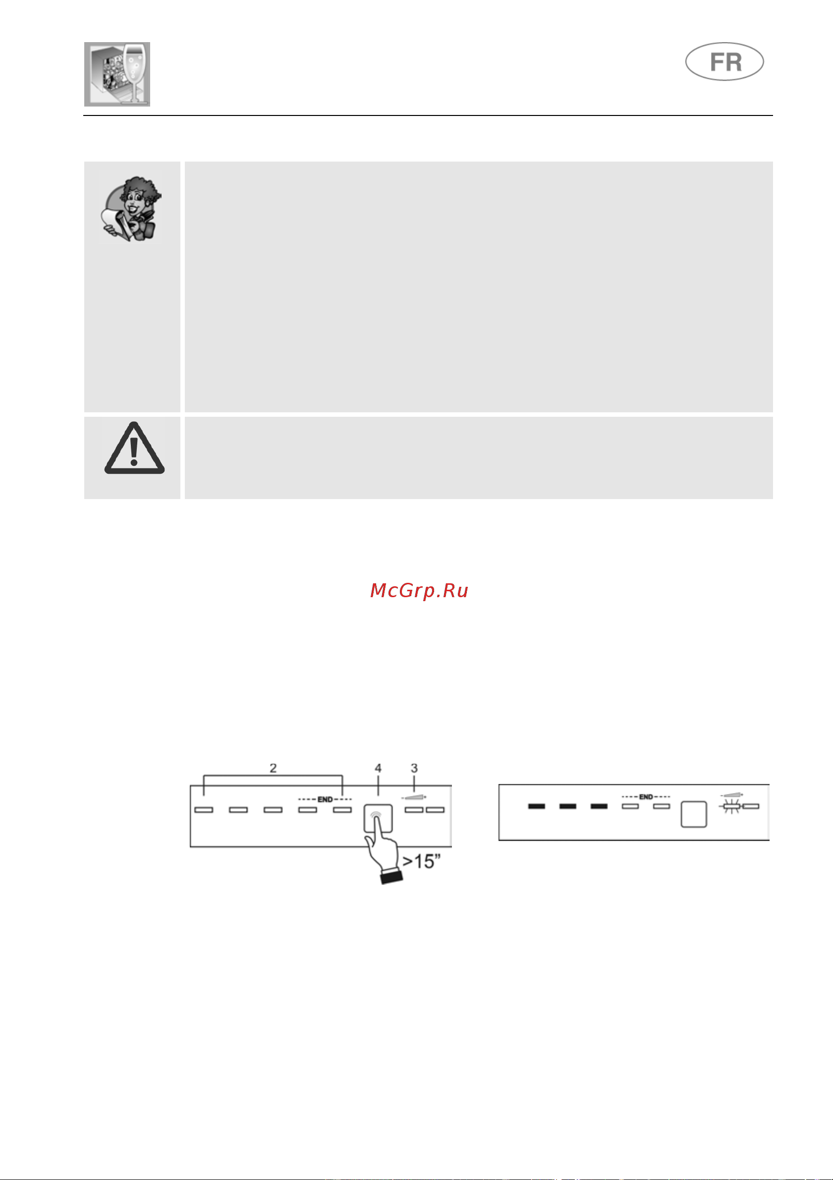 Fulgor Milano FDW 8293 Pto [79/132] Instructions pour l utilisateur