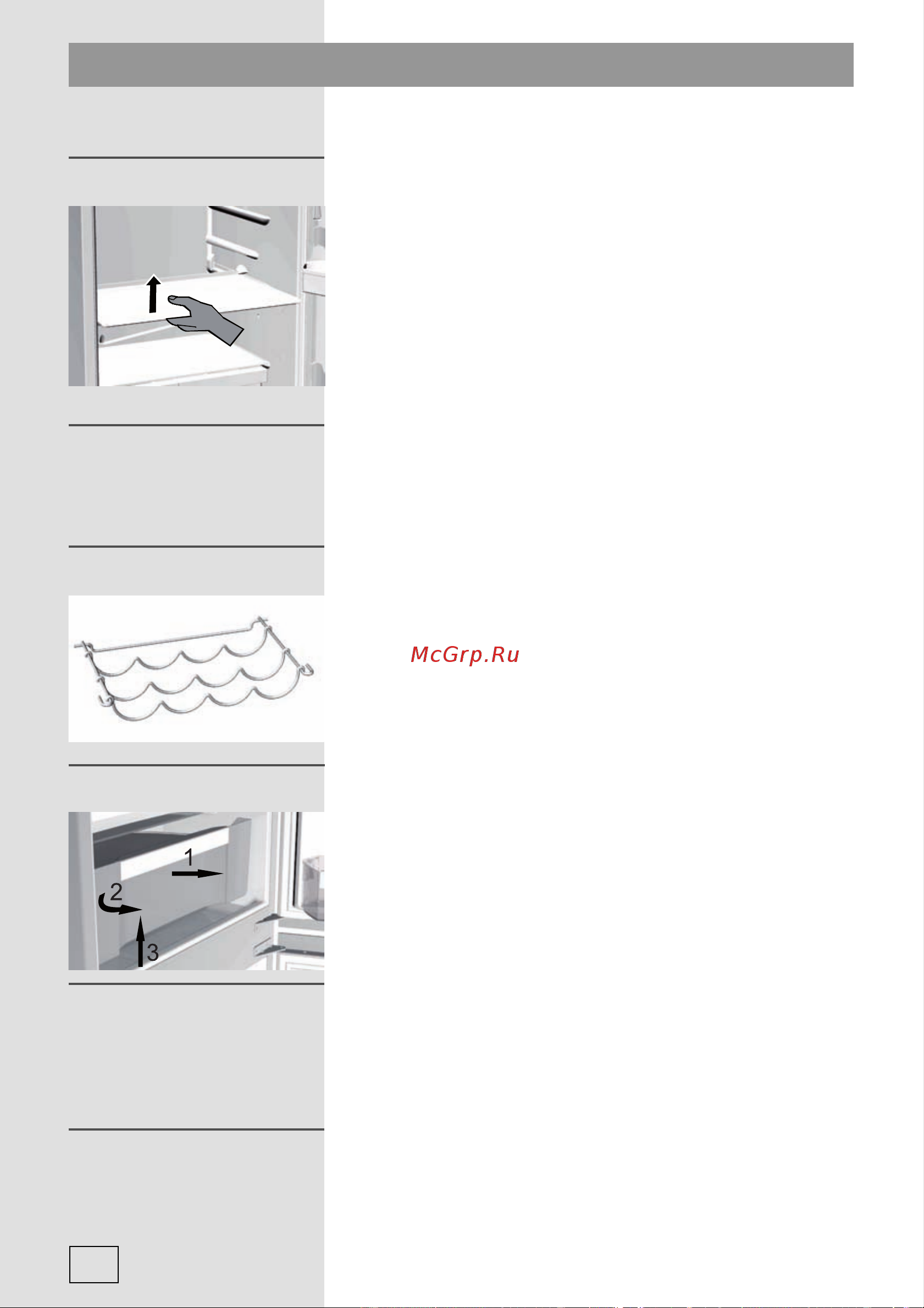 Fulgor Milano FBC 352 NF ED [116/152] Accesorios del frigoríﬁ co