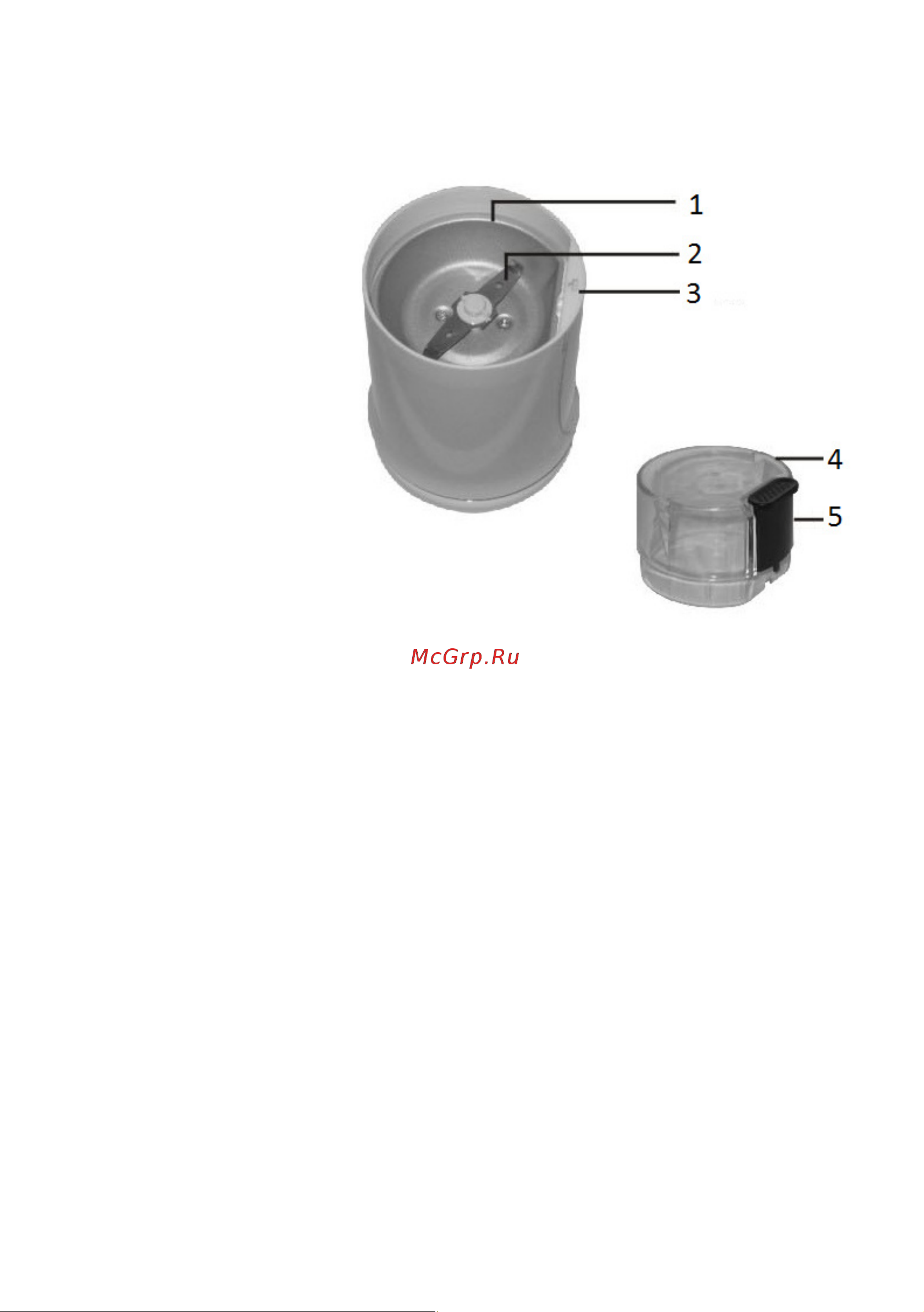 DEXP CG-0201 [4/8] Использование кофемолки