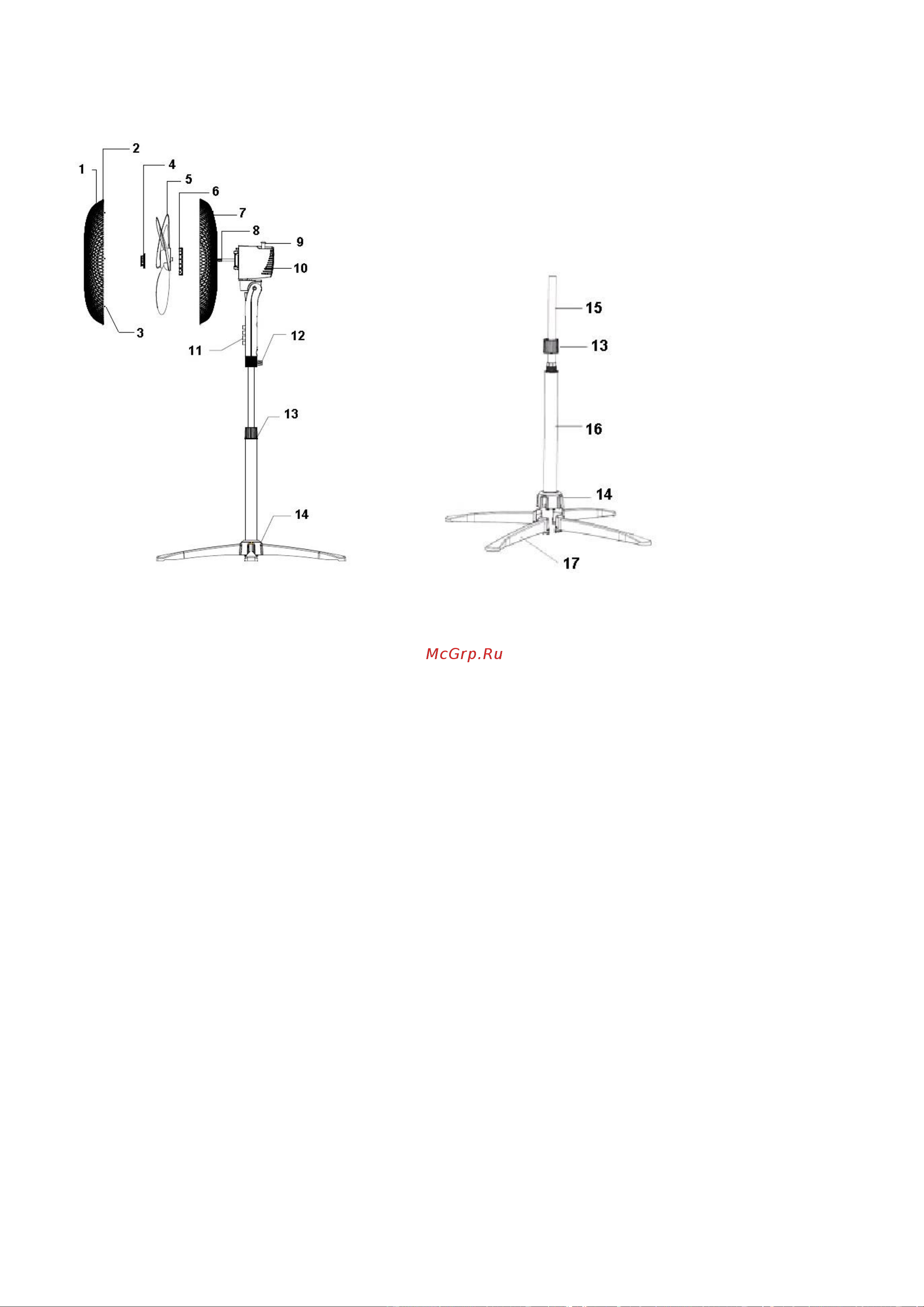 Polaris PSF 1640 [18/22] Құрылғының жиынтықтылығы
