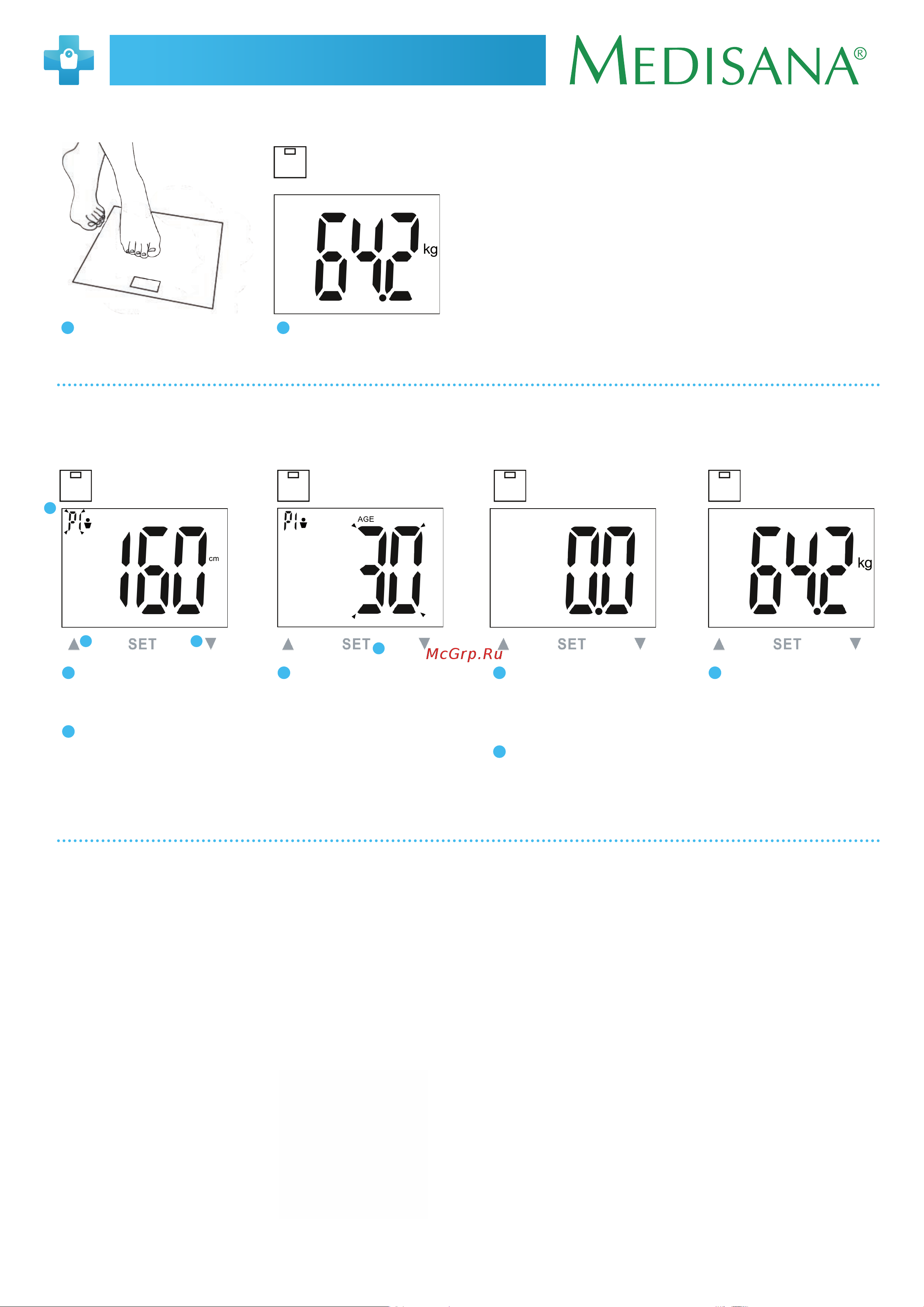 Medisana BS 444 [3/6] Инструкция по применению