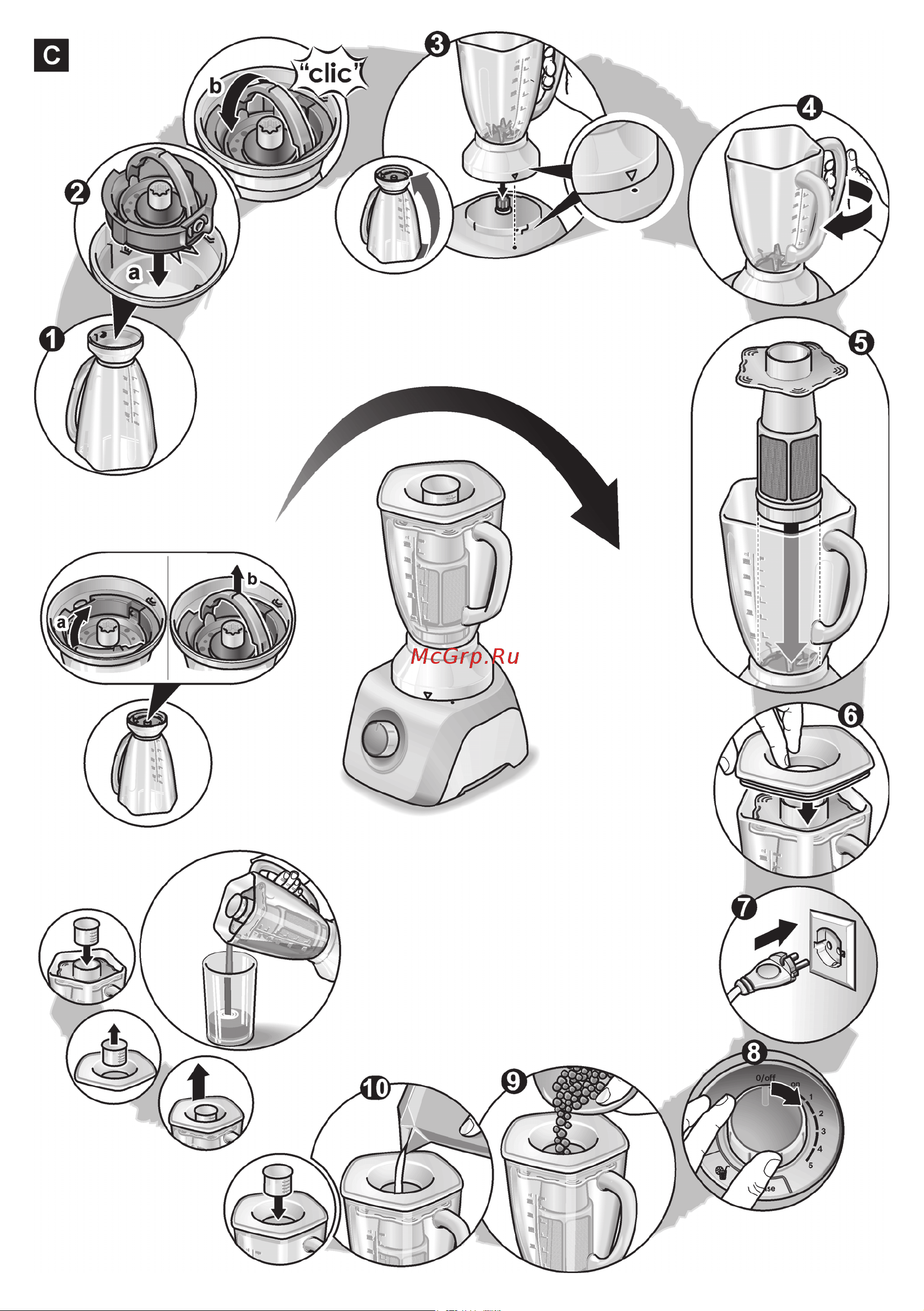 Bosch MMB43G2 Руководство по эксплуатации онлайн [189/192] 774112