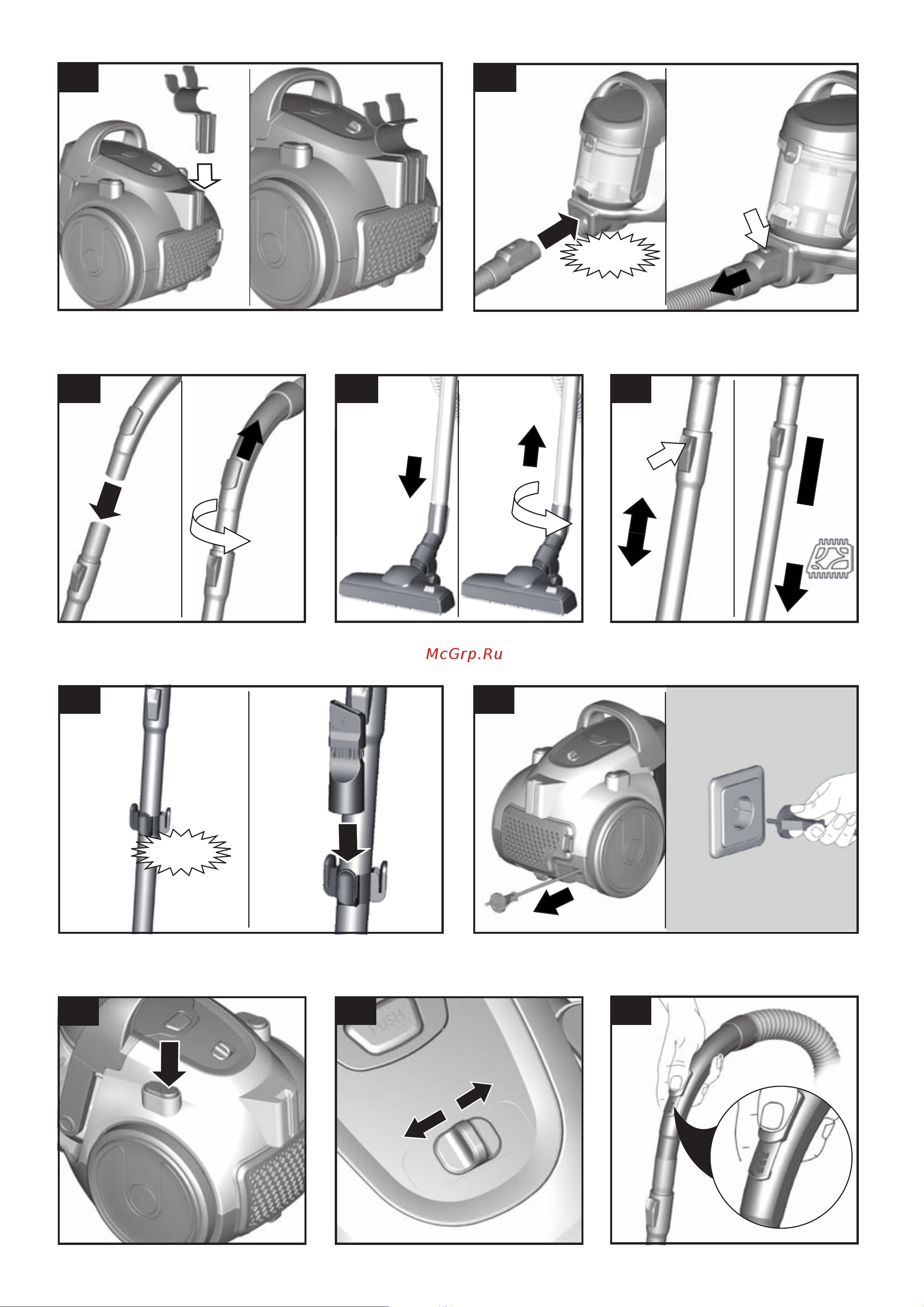 Bosch BGS5A221 Руководство по эксплуатации онлайн [3/72] 774120